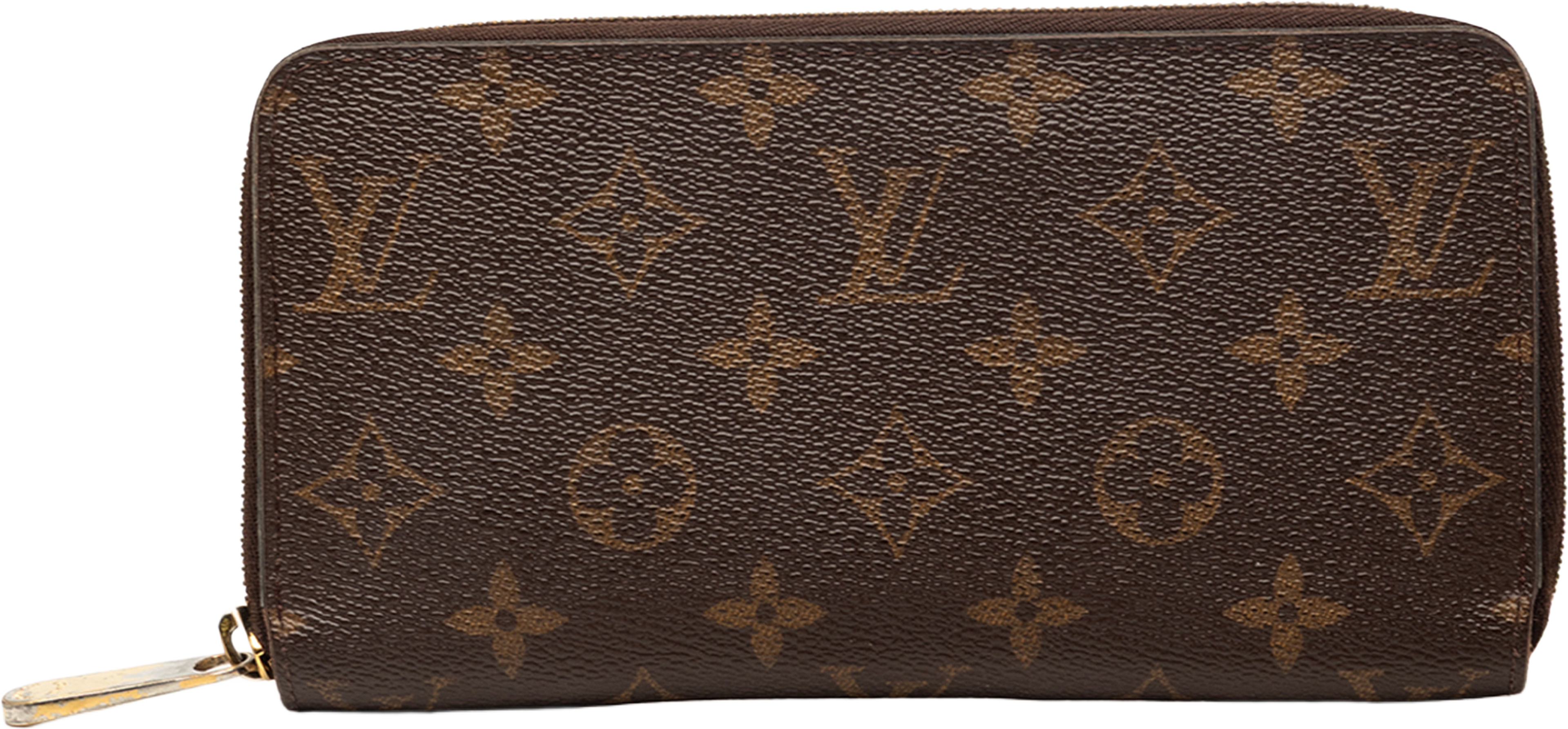Louis Vuitton Monogram Zippy Long Wallet, från Luxclusif, i färgen brown. Klicka för att öppna bilden i stort format