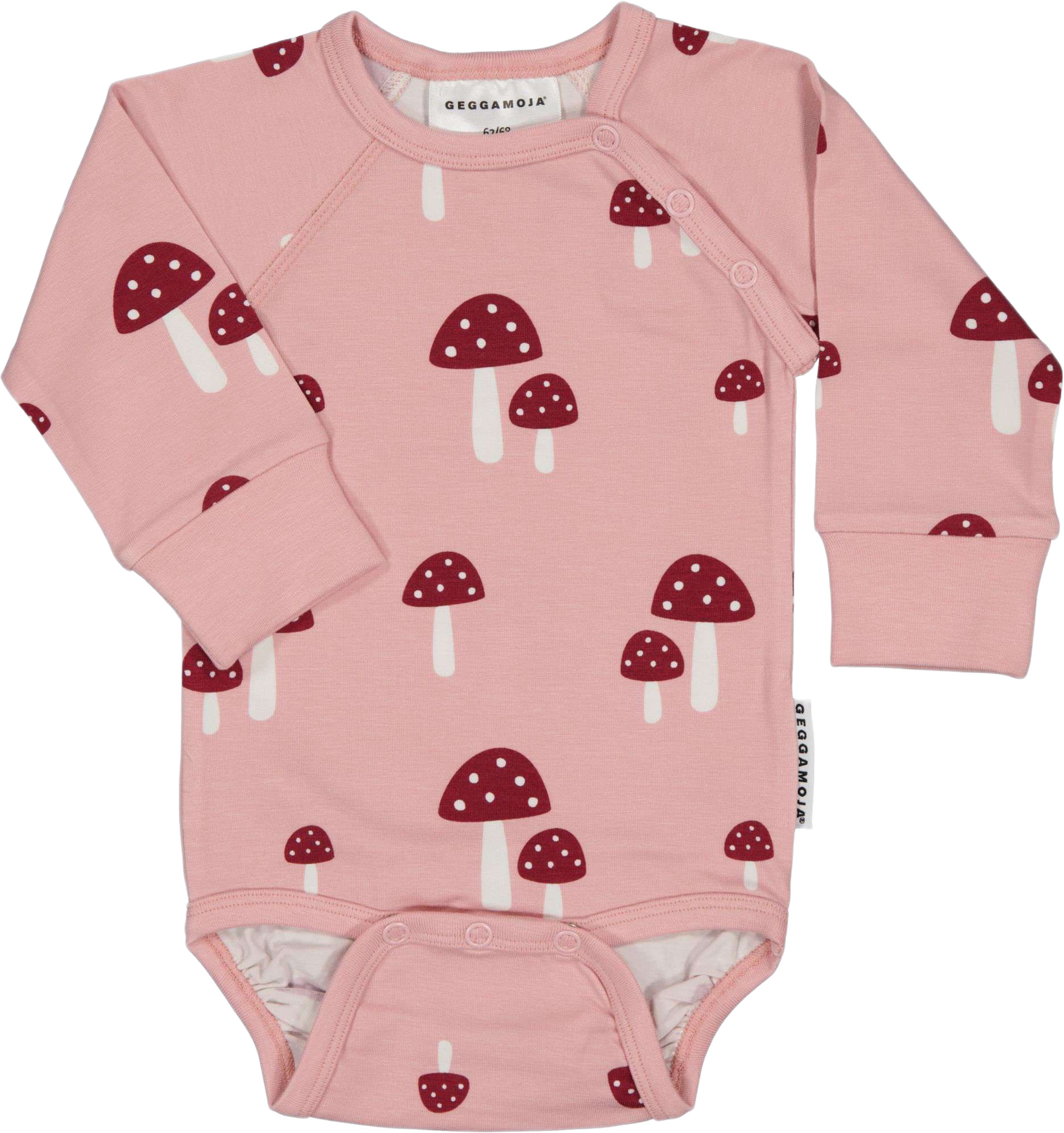 Body Bambu, från Geggamoja, i färgen pink mushroom. Klicka för att öppna bilden i stort format