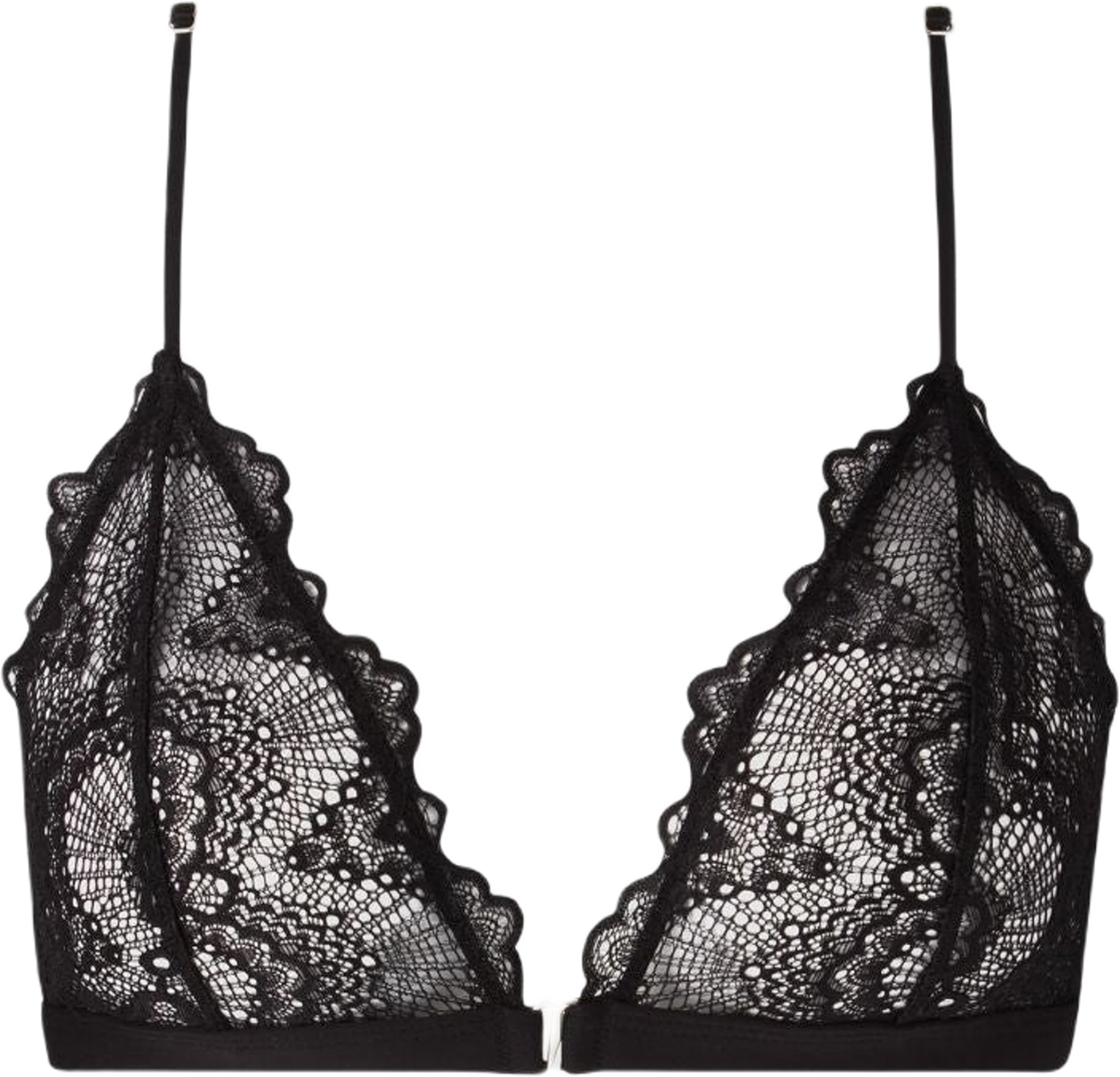 Lace Racerback Triangle Bralette