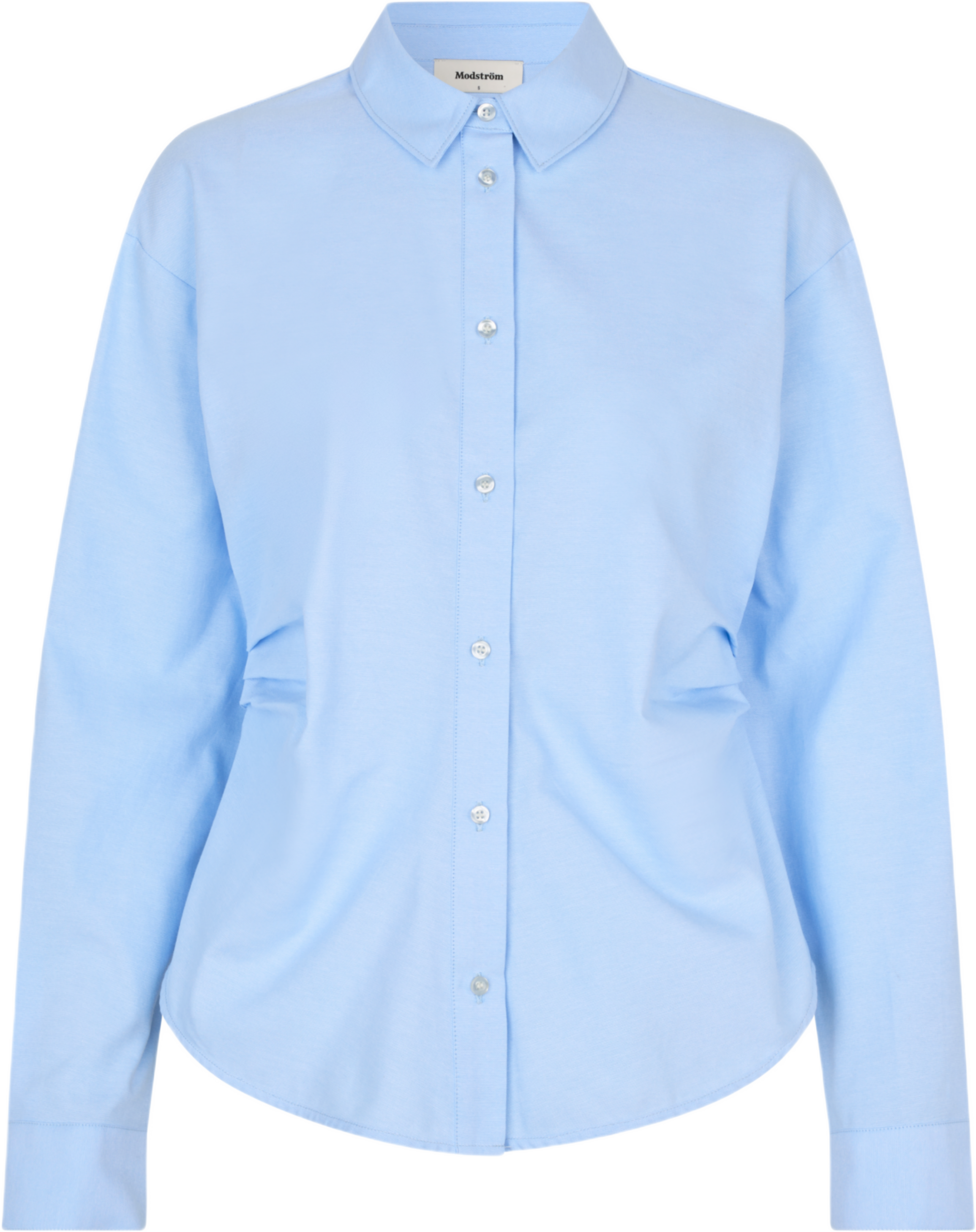 Siobanmd Shirt, från Modström, i färgen cashmere blue. Klicka för att öppna bilden i stort format
