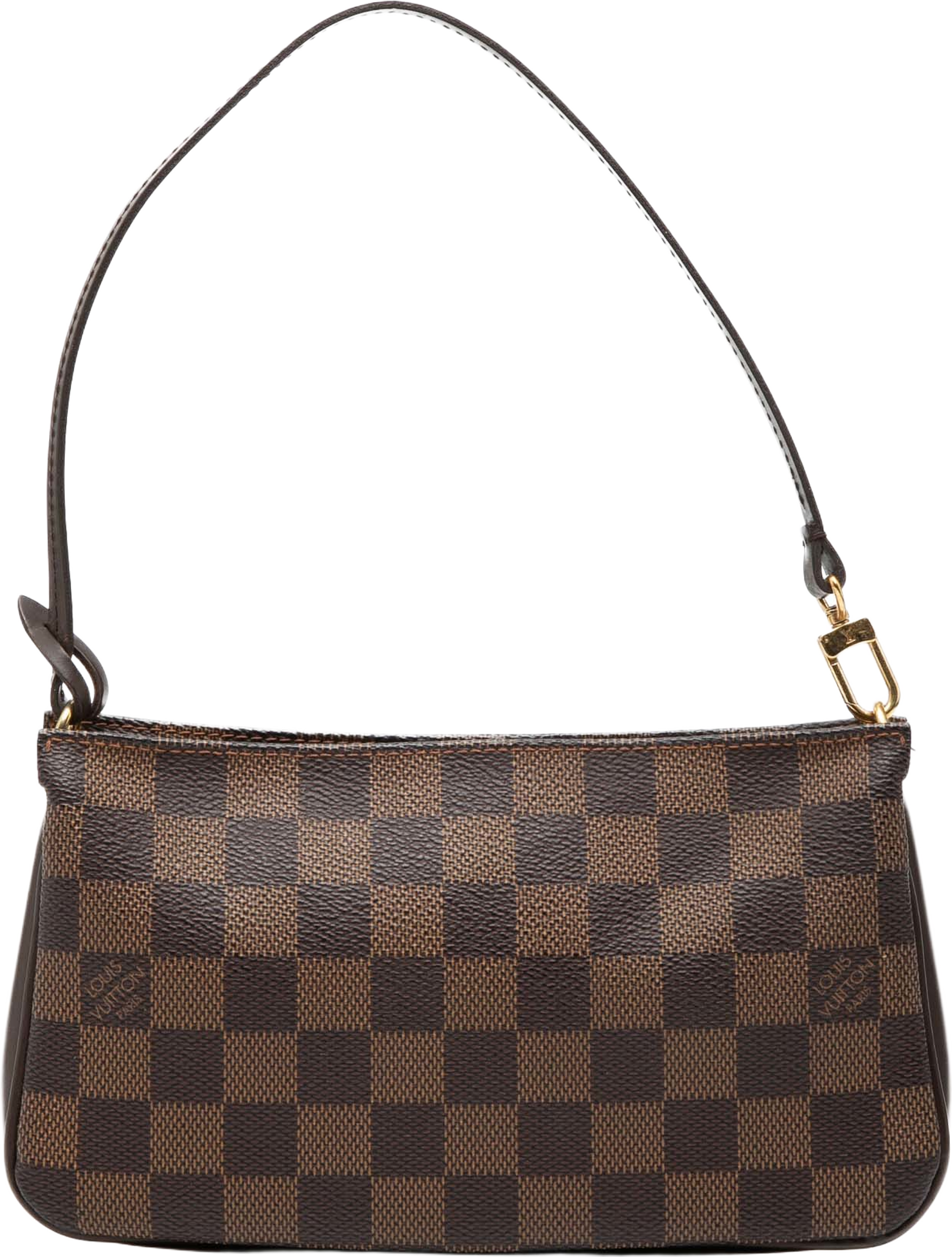 Louis Vuitton Damier Ebene Navona, från Luxclusif, i färgen brown. Klicka för att öppna bilden i stort format