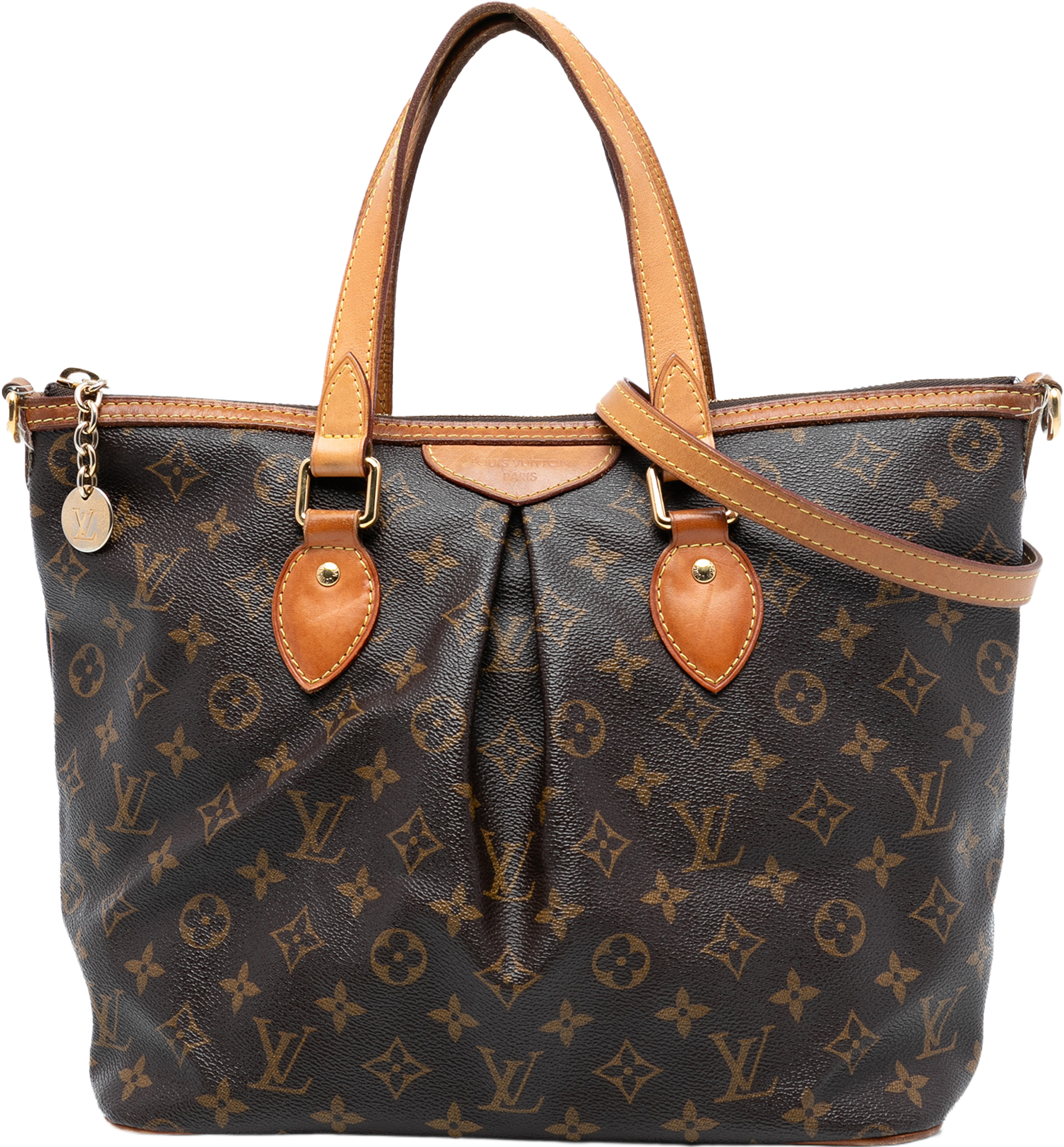 Louis Vuitton Monogram Palermo Pm, från Luxclusif, i färgen brown. Klicka för att öppna bilden i stort format