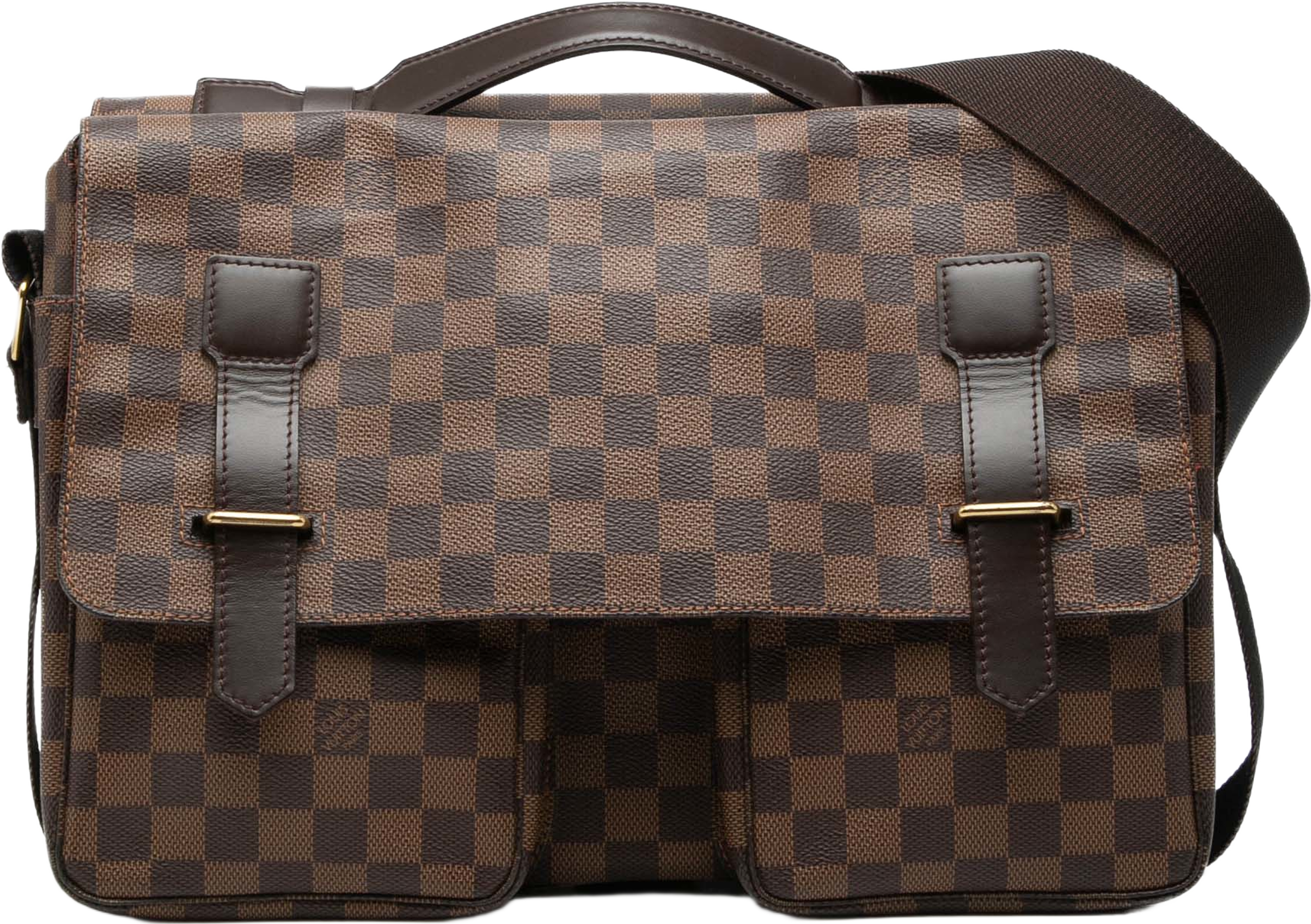 Louis Vuitton Damier Ebene Broadway, från Luxclusif, i färgen brown. Klicka för att öppna bilden i stort format