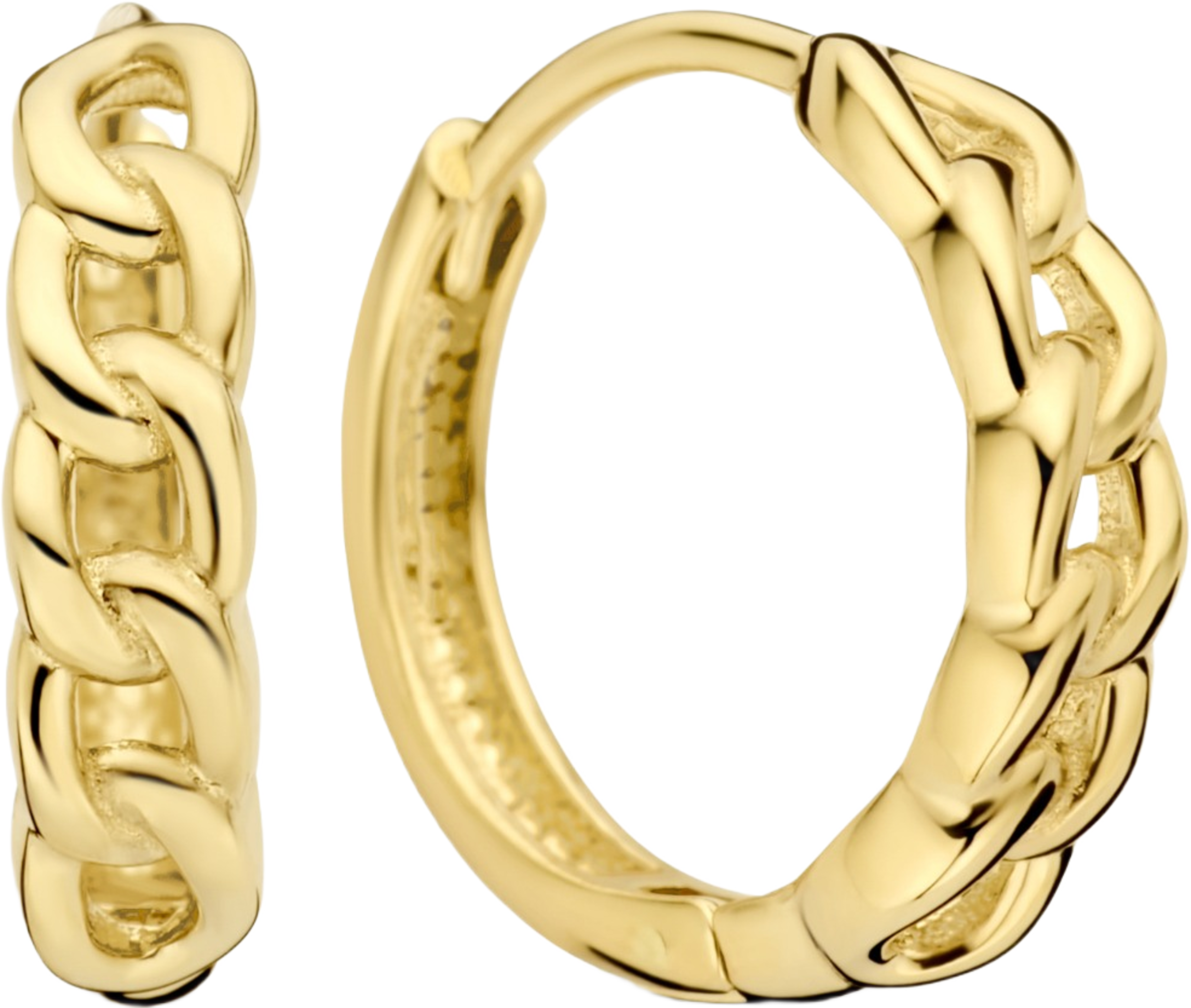 Le Marais 14 Karat Guld Creoler