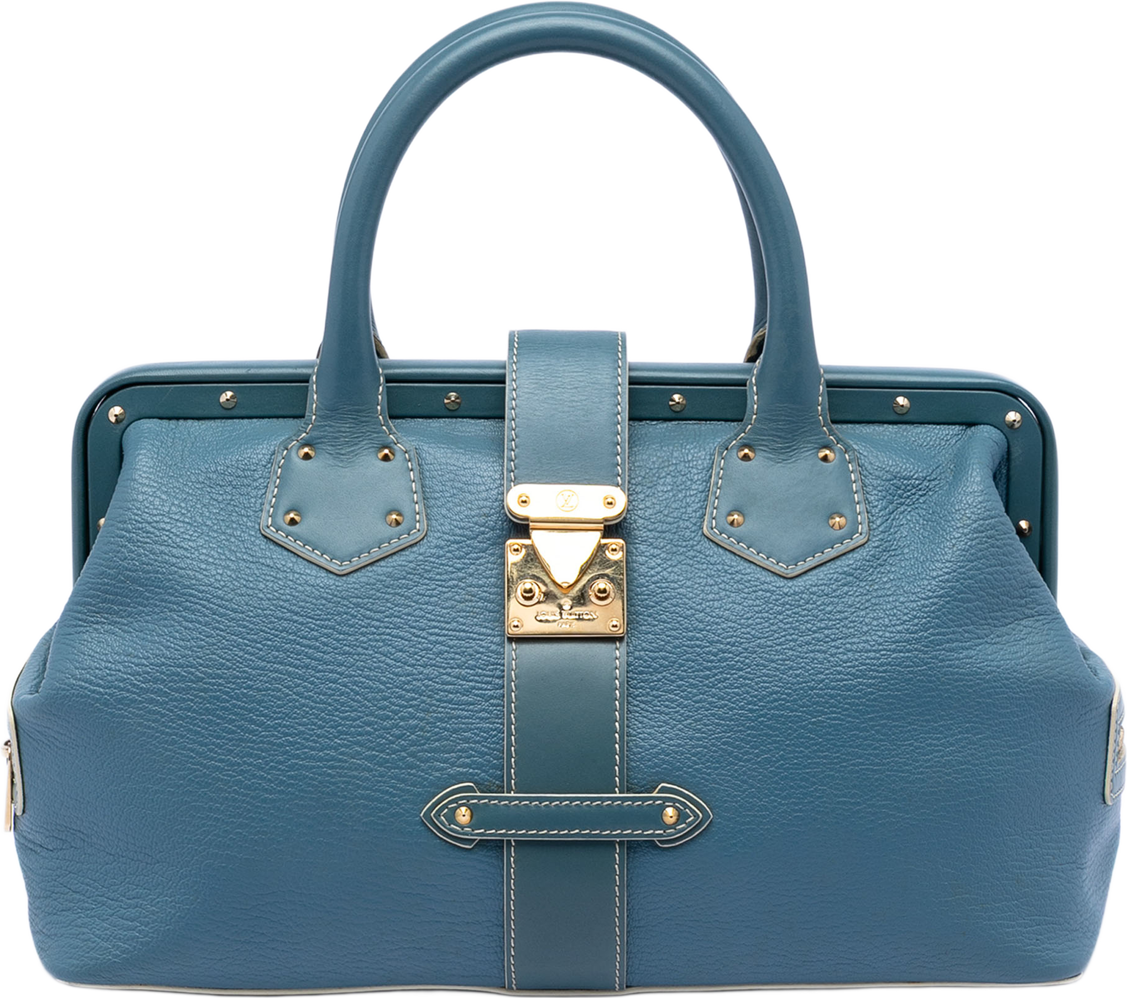 Louis Vuitton Suhali Lingenieux Pm, från Luxclusif, i färgen blå. Klicka för att öppna bilden i stort format