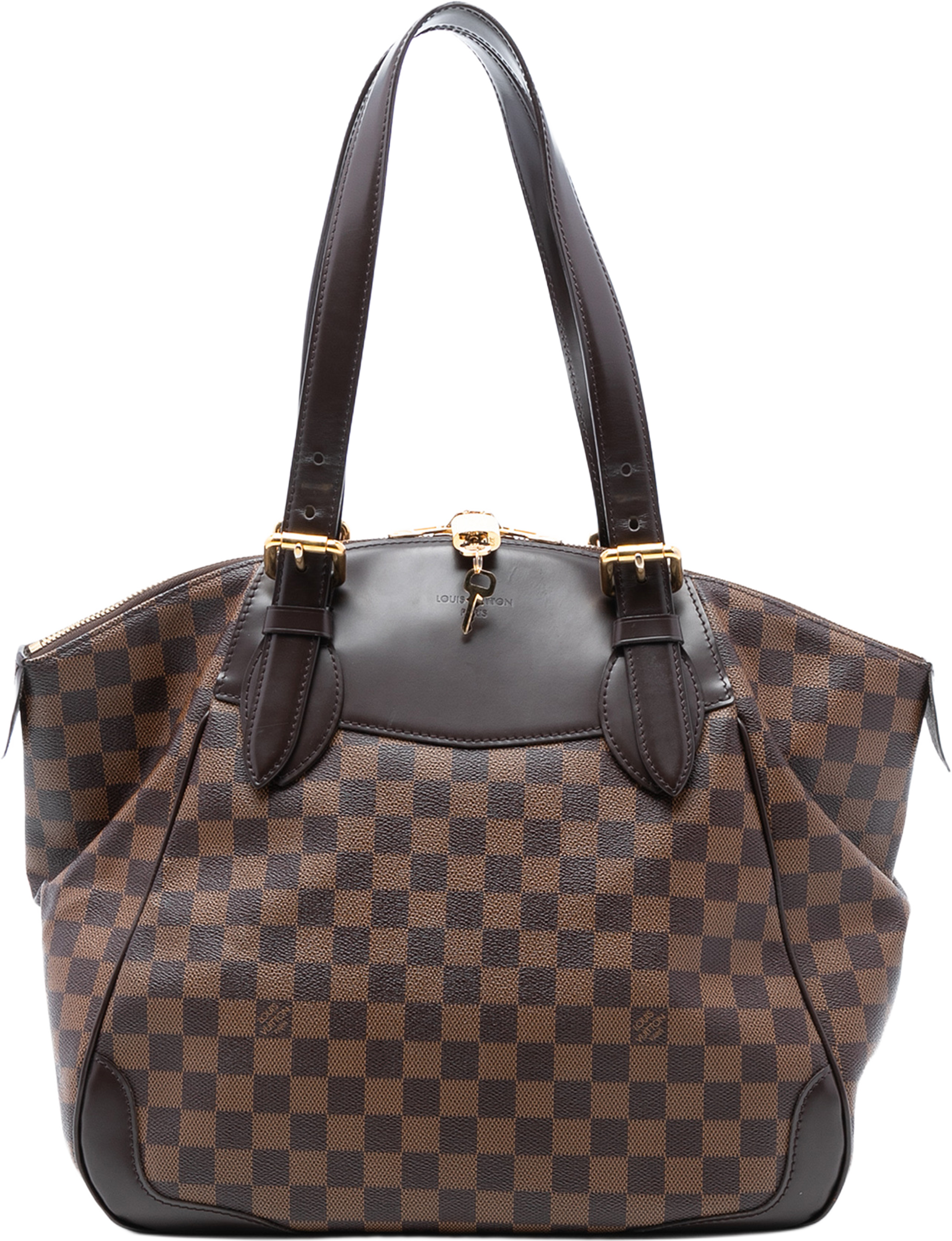 Louis Vuitton Damier Ebene Verona Gm, från Luxclusif, i färgen brown. Klicka för att öppna bilden i stort format