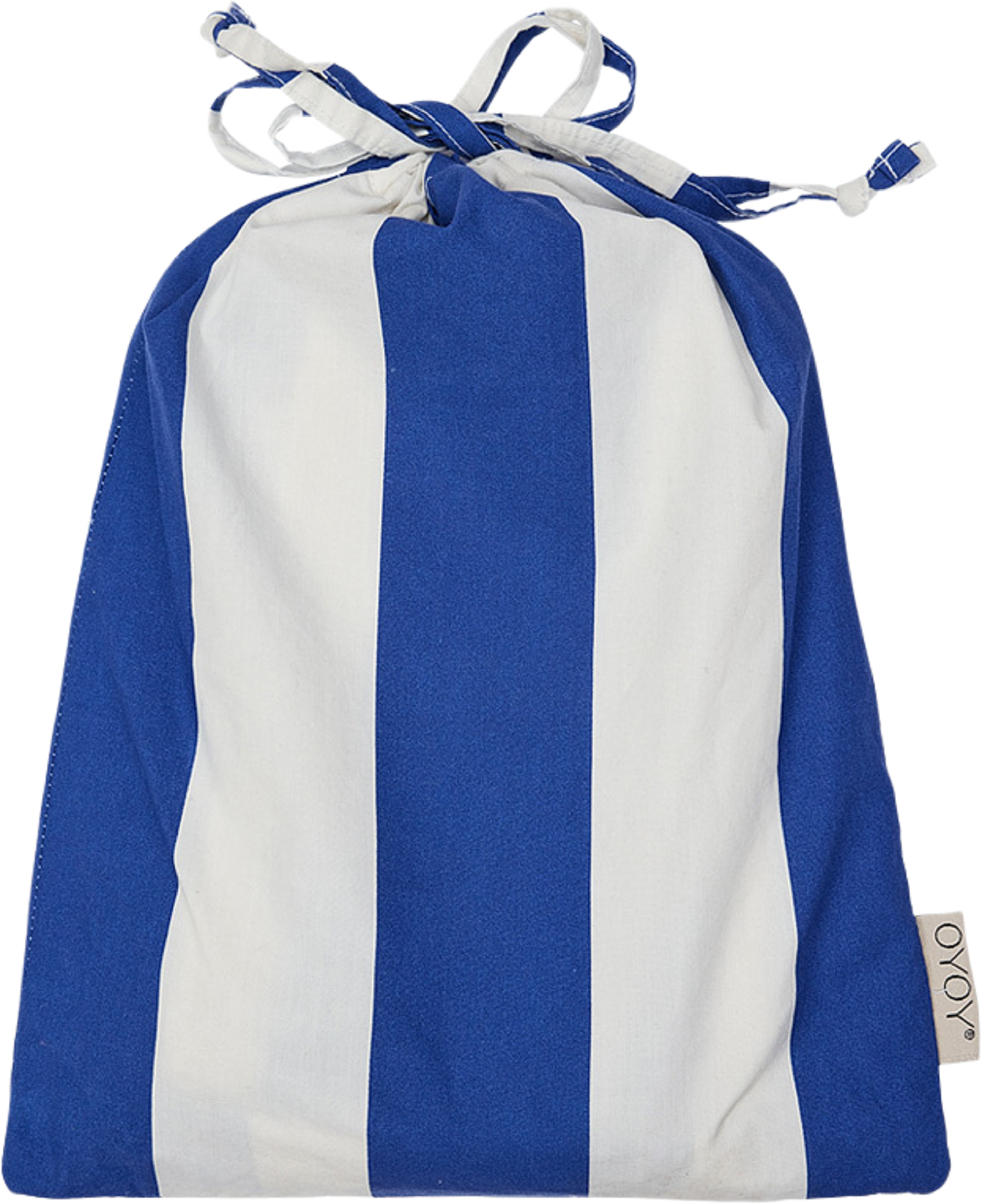 Shima Bedding - Adult, från OYOY Living, i färgen optic blue. Klicka för att öppna bilden i stort format