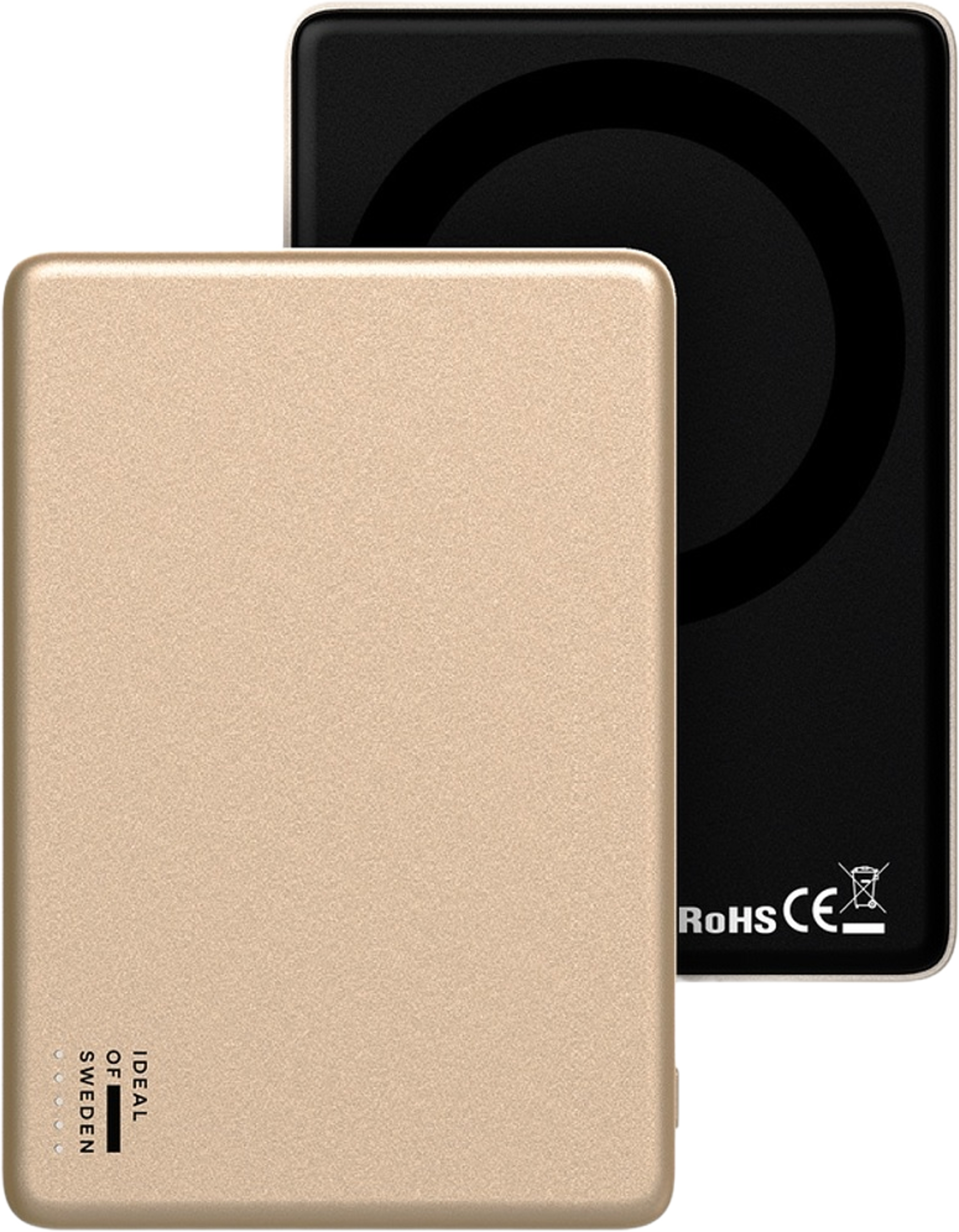 Slim Powerbank Magsafe 5000 Mah Gold, från Ideal Of Sweden, i färgen gold. Klicka för att öppna bilden i stort format