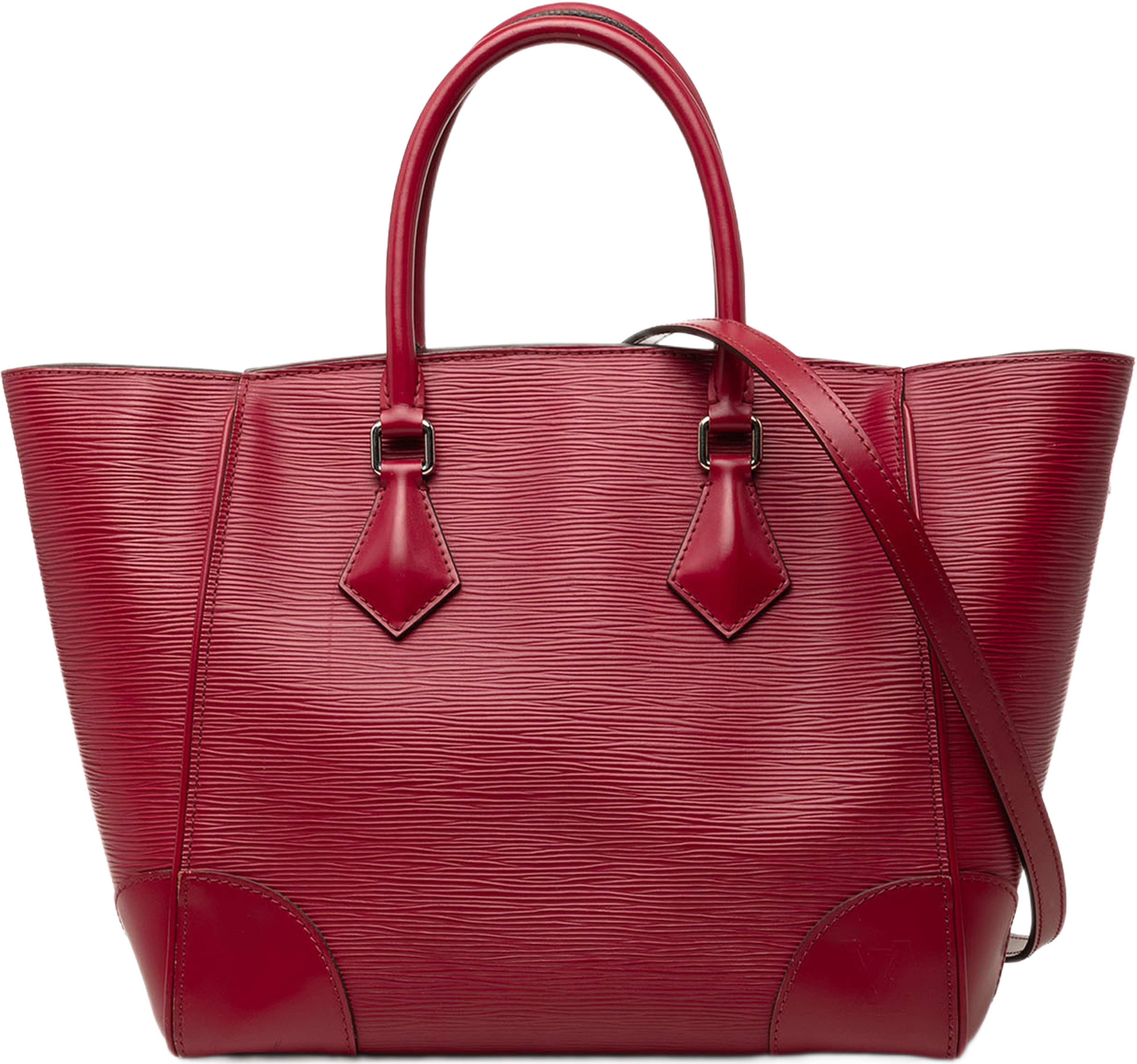 Louis Vuitton Epi Phenix Mm, från Luxclusif, i färgen rosa. Klicka för att öppna bilden i stort format