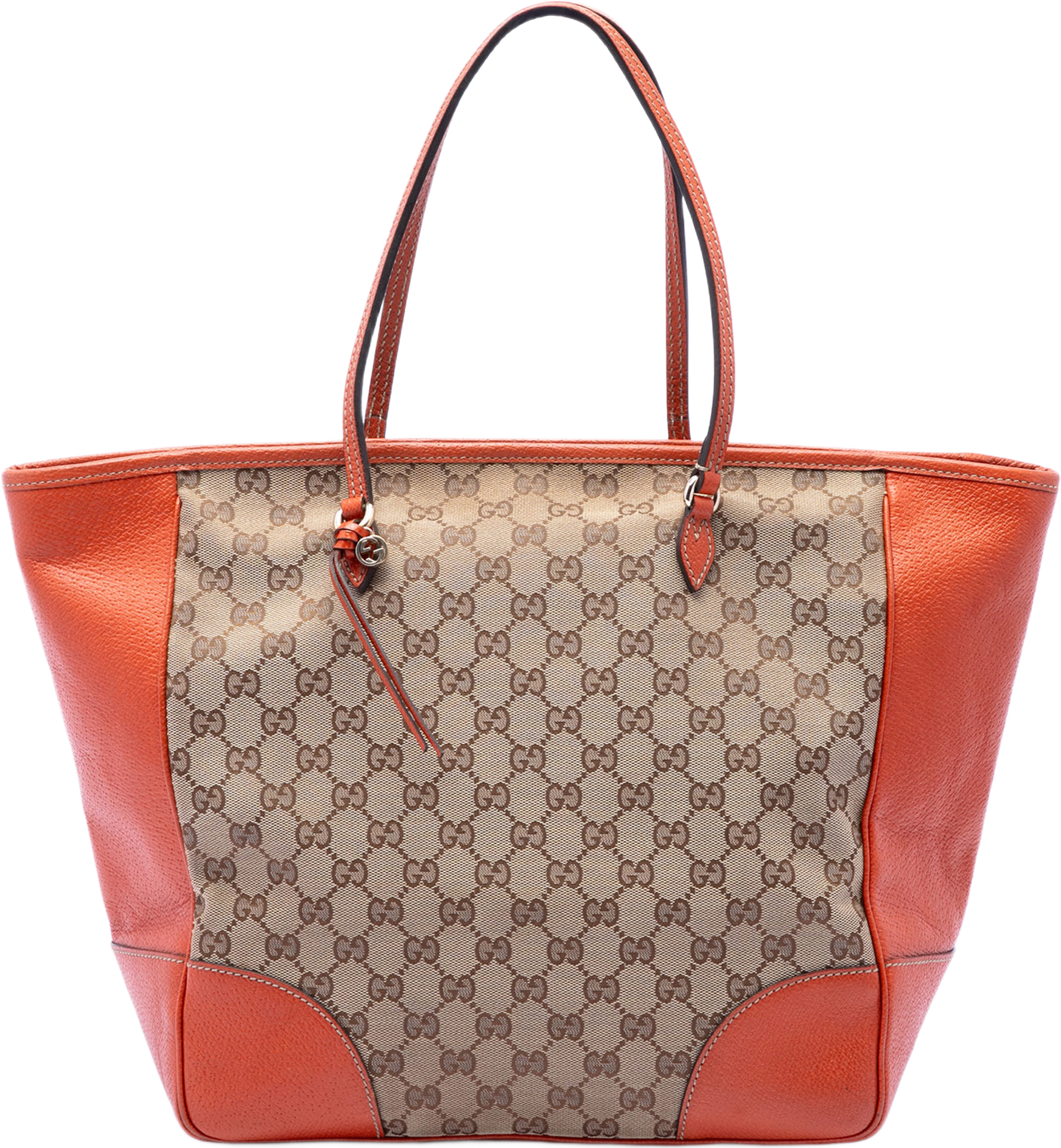 Gucci Gg Canvas Bree Tote, från Luxclusif, i färgen beige. Klicka för att öppna bilden i stort format