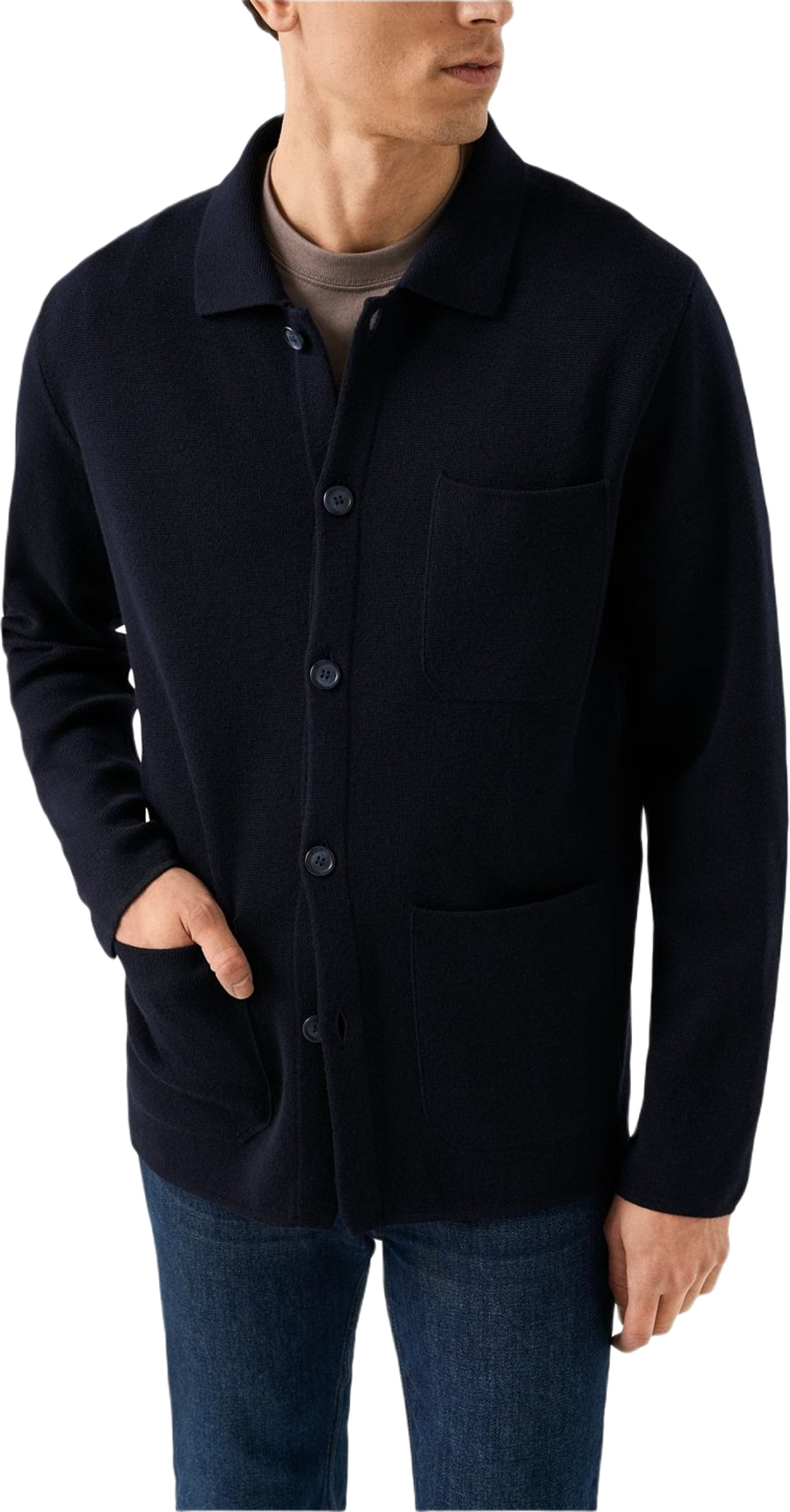 Milanostickad Overshirt