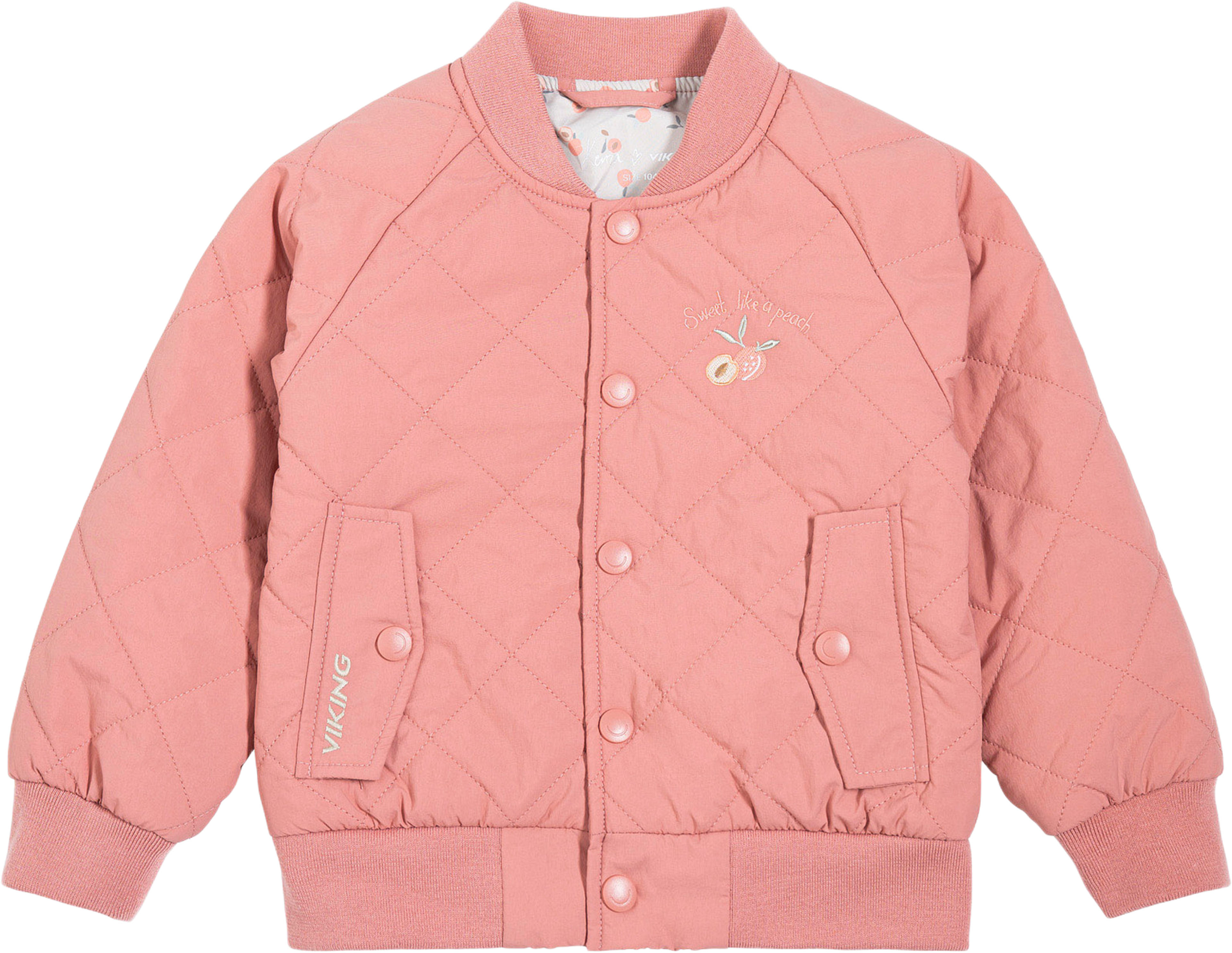 Kenza X Viking Quilted Jacket, från VIKING, i färgen Rose. Klicka för att öppna bilden i stort format