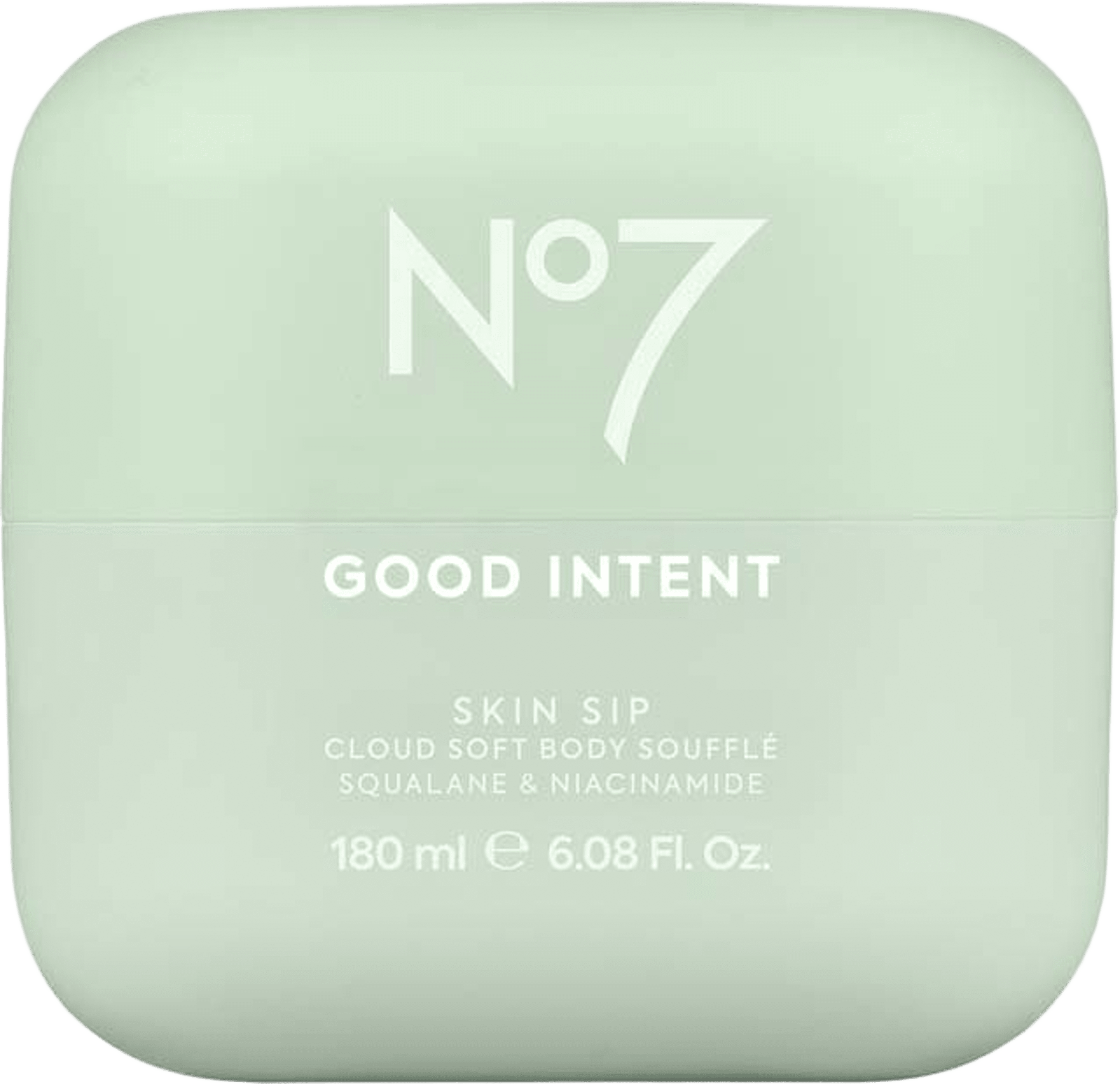 Good Intent Skin Sip Souffle Body Cream, från No7. Klicka för att öppna bilden i stort format