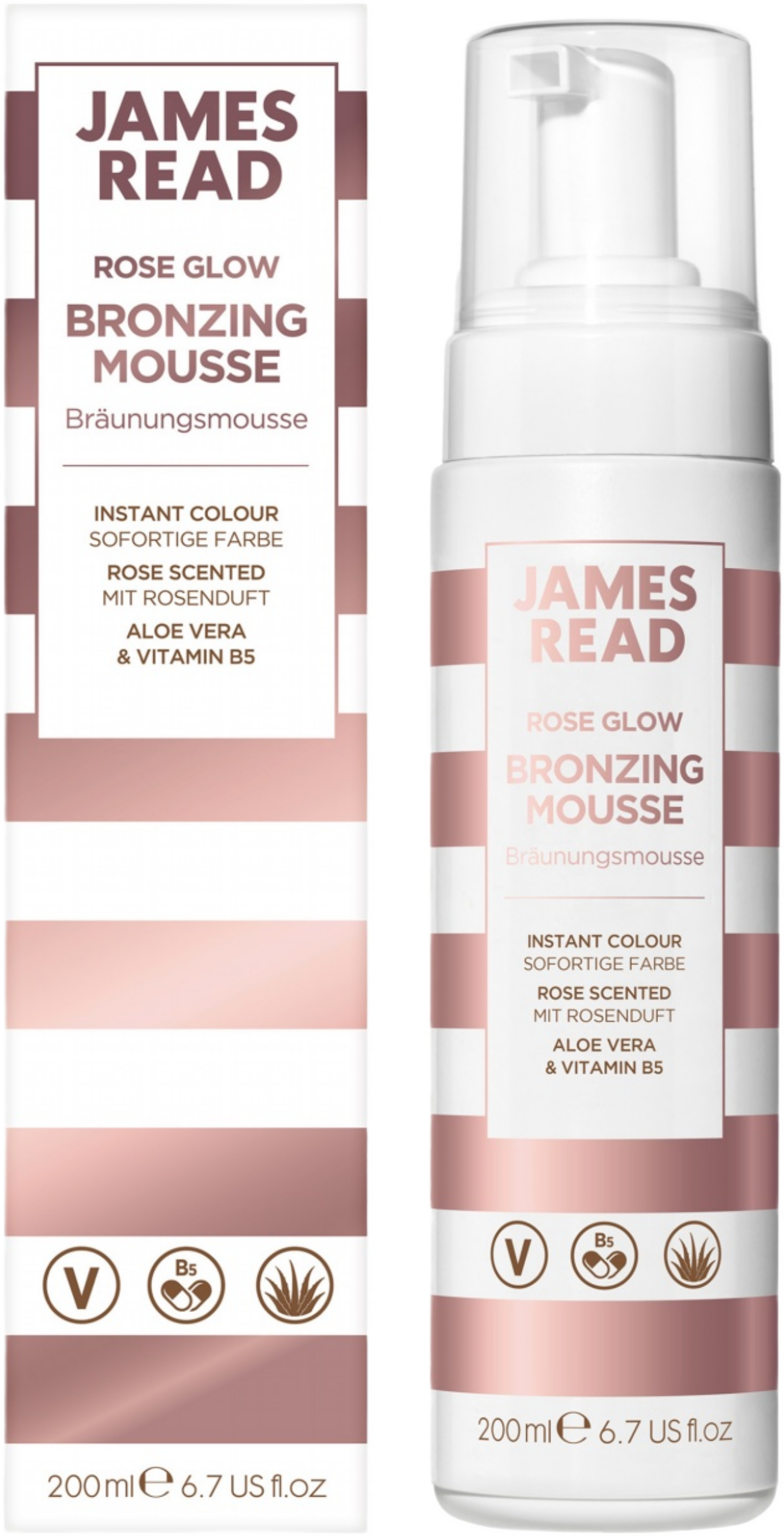 Rose Glow Bronzing Mousse, från James Read. Klicka för att öppna bilden i stort format