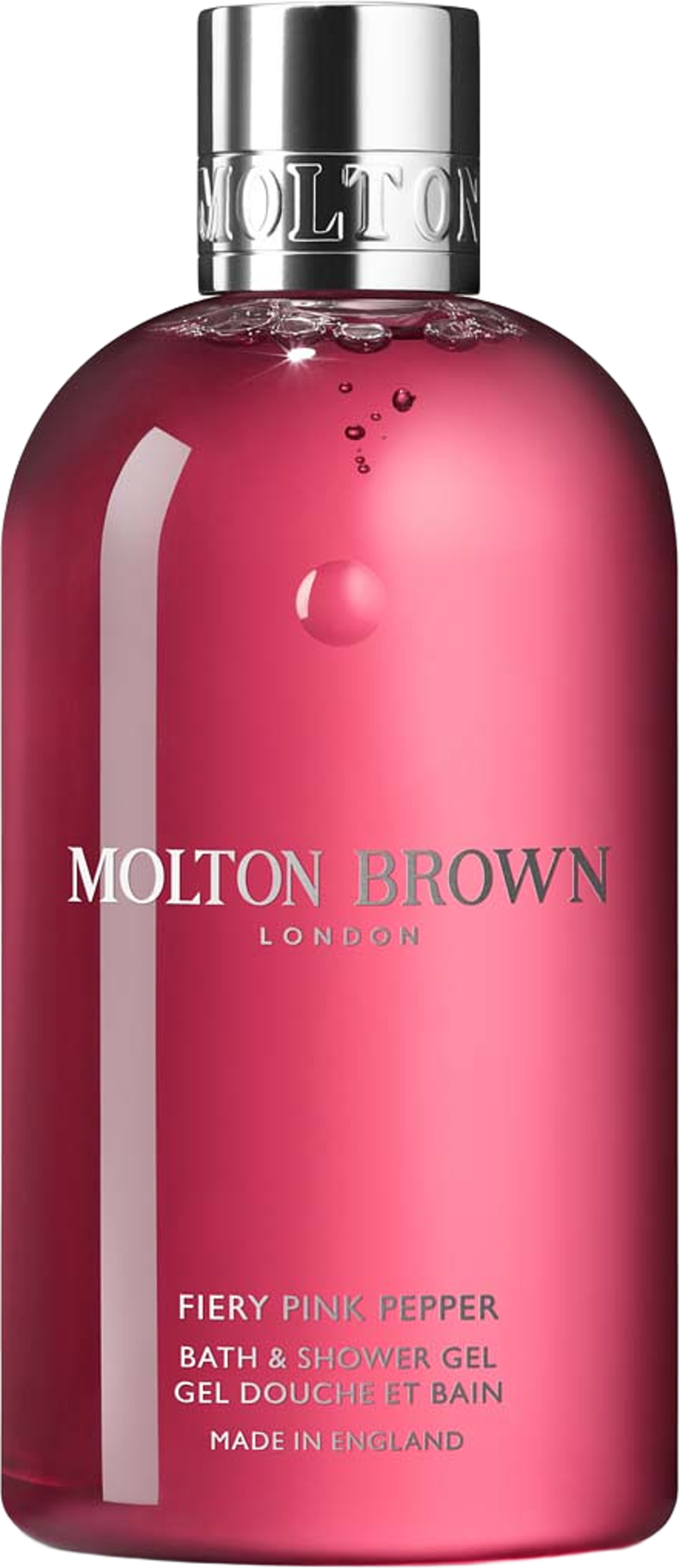 Fiery Pink Pepper Bath & Shower Gel, från Molton Brown, i färgen Brown Pink. Klicka för att öppna bilden i stort format