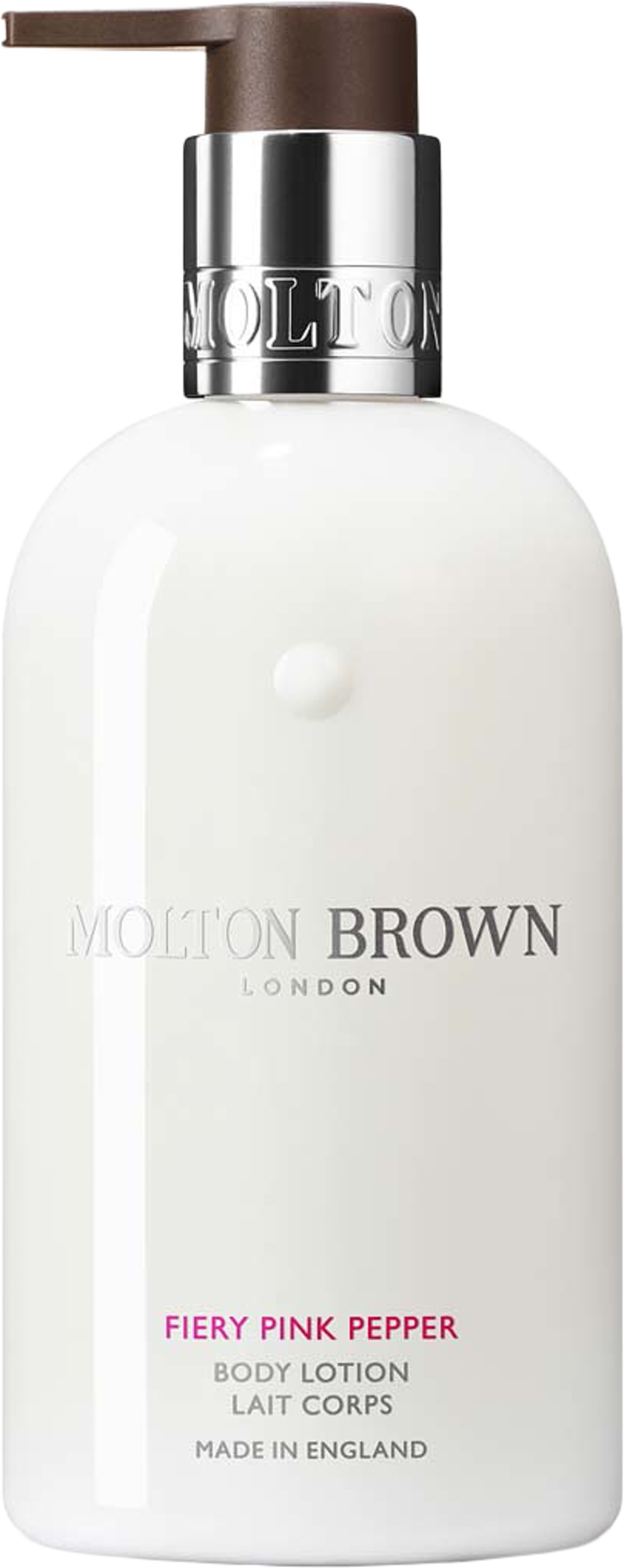 Fiery Pink Pepper Body Lotion, från Molton Brown, i färgen Brown Pink. Klicka för att öppna bilden i stort format