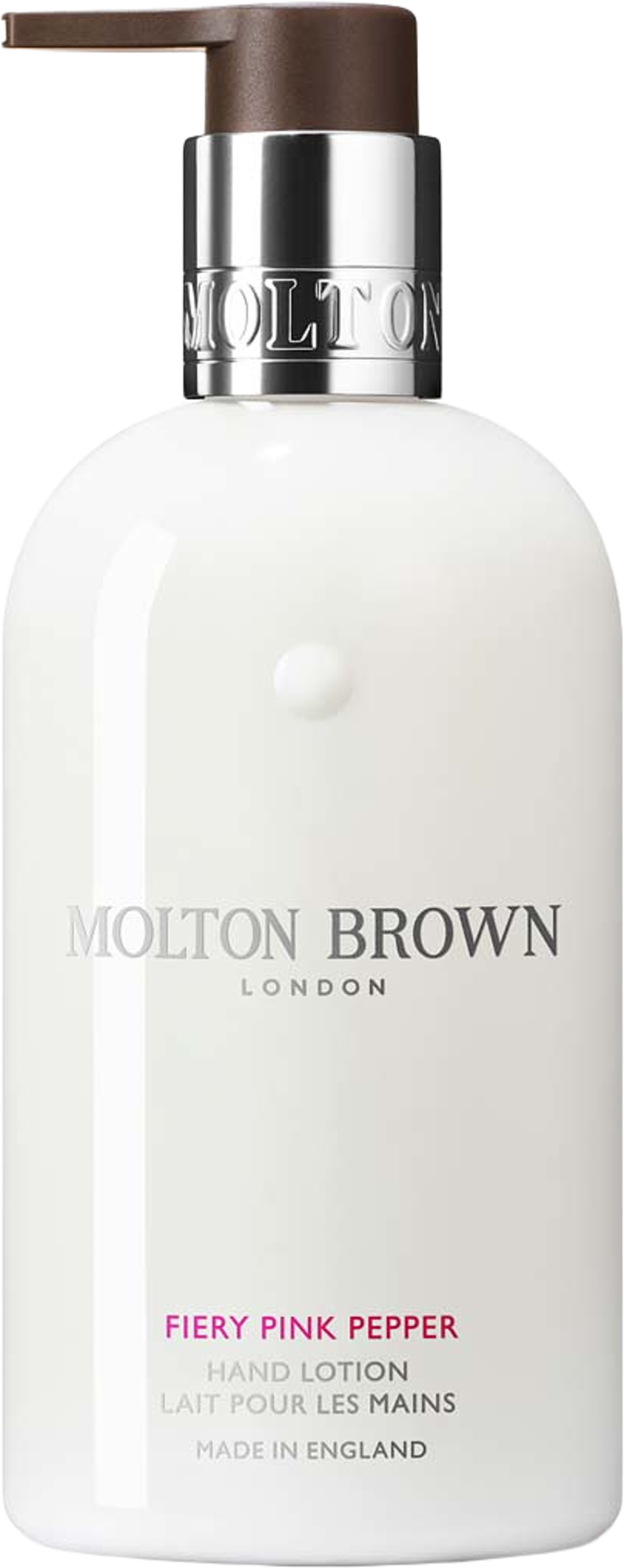 Fiery Pink Pepper Hand Lotion, från Molton Brown. Klicka för att öppna bilden i stort format
