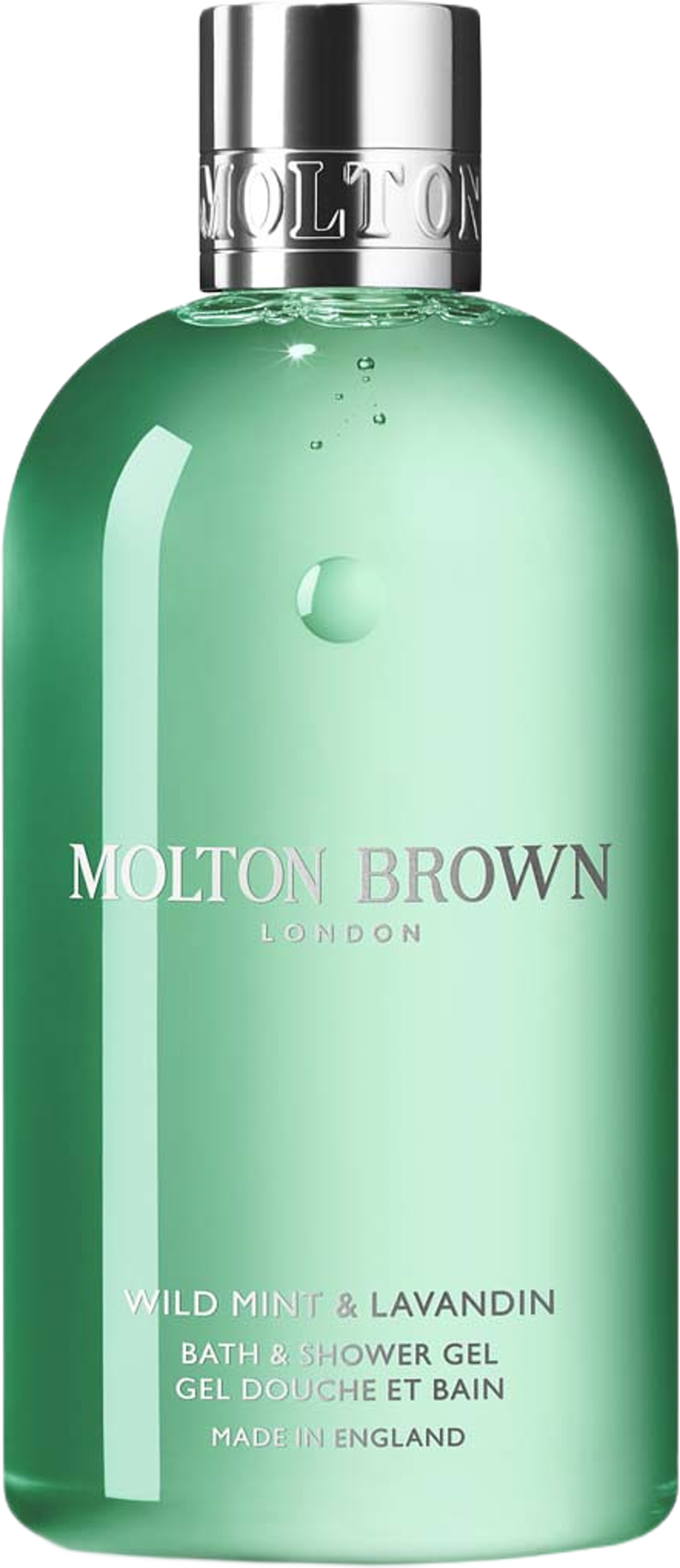 WILD MINT & LAVANDIN BATH & SHOWER GEL, från Molton Brown. Klicka för att öppna bilden i stort format