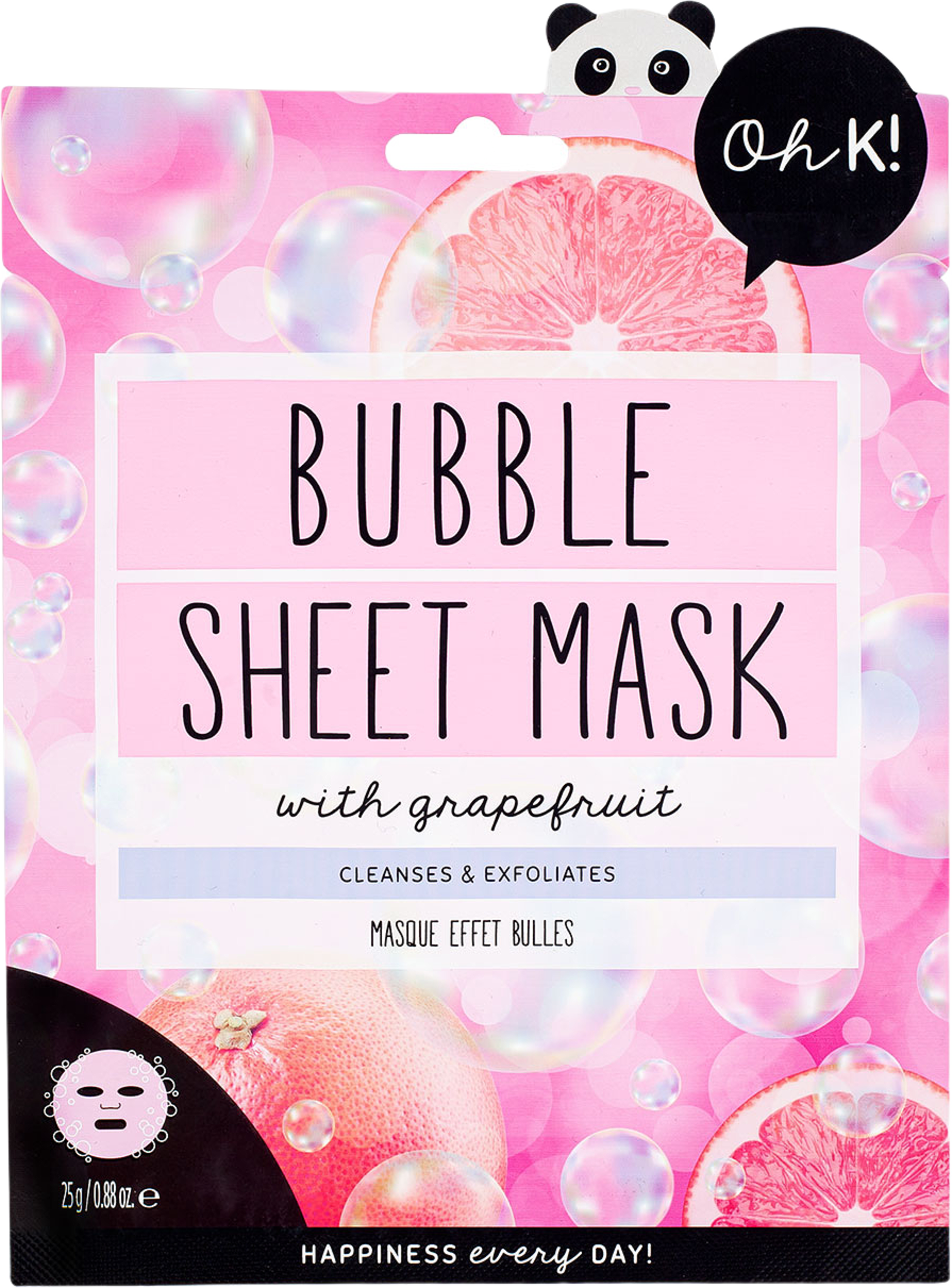 Bubble Mask with Grapefruit