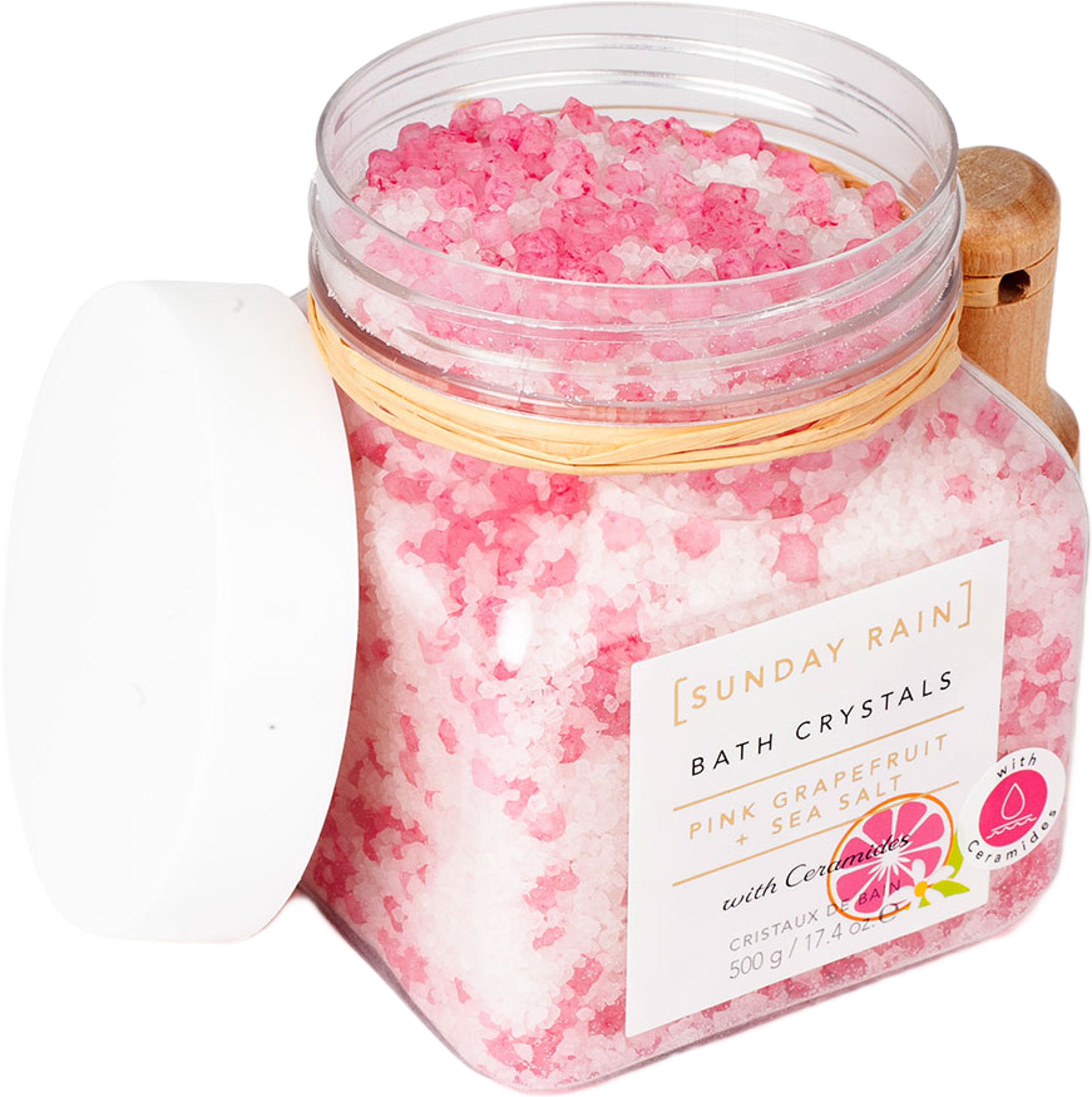Pink Grapefruit & Sea Salt Bath Crystals