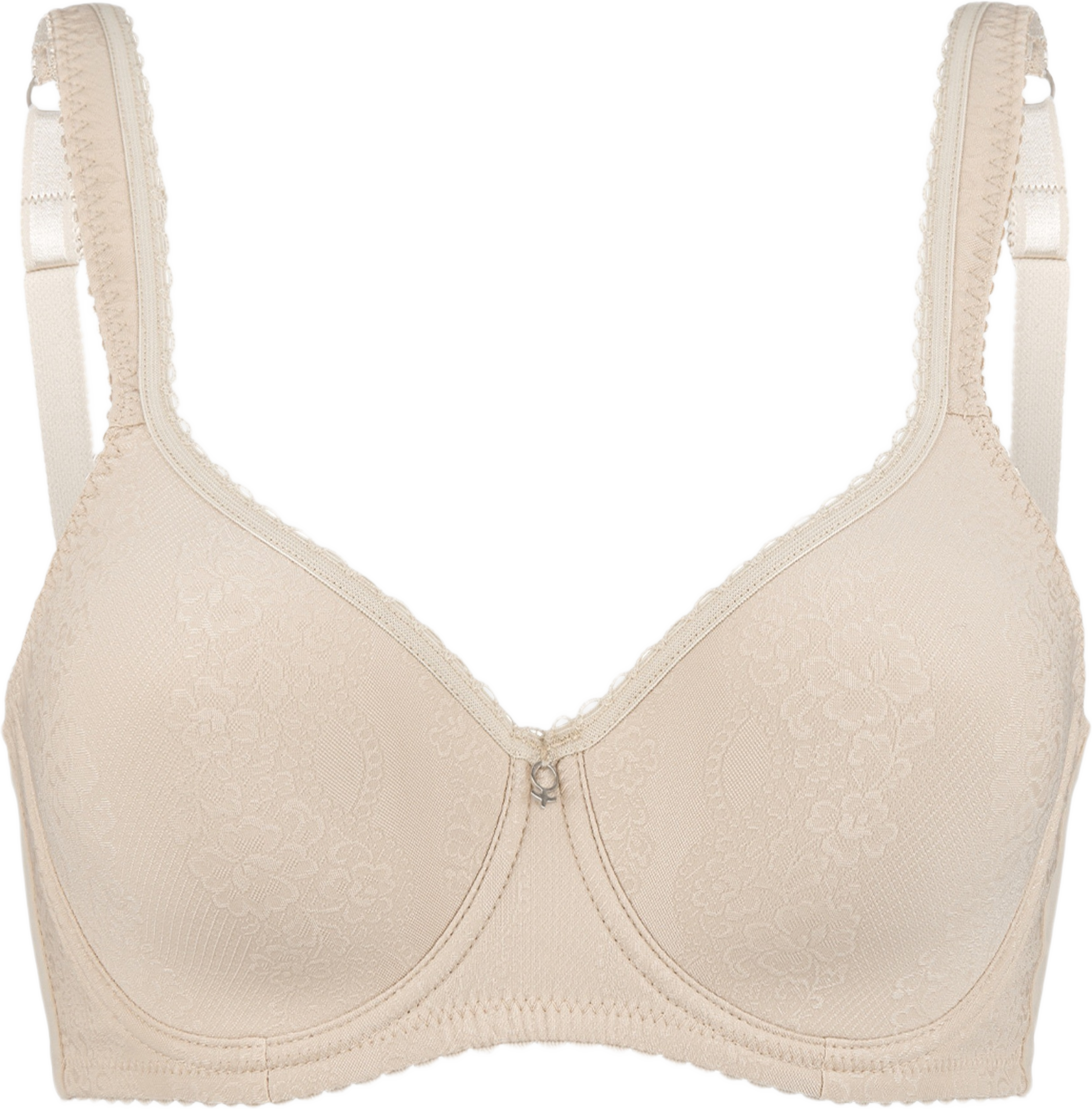 Adorable Shape Vadderad Bygel-bh, från Swegmark, i färgen beige. Klicka för att öppna bilden i stort format