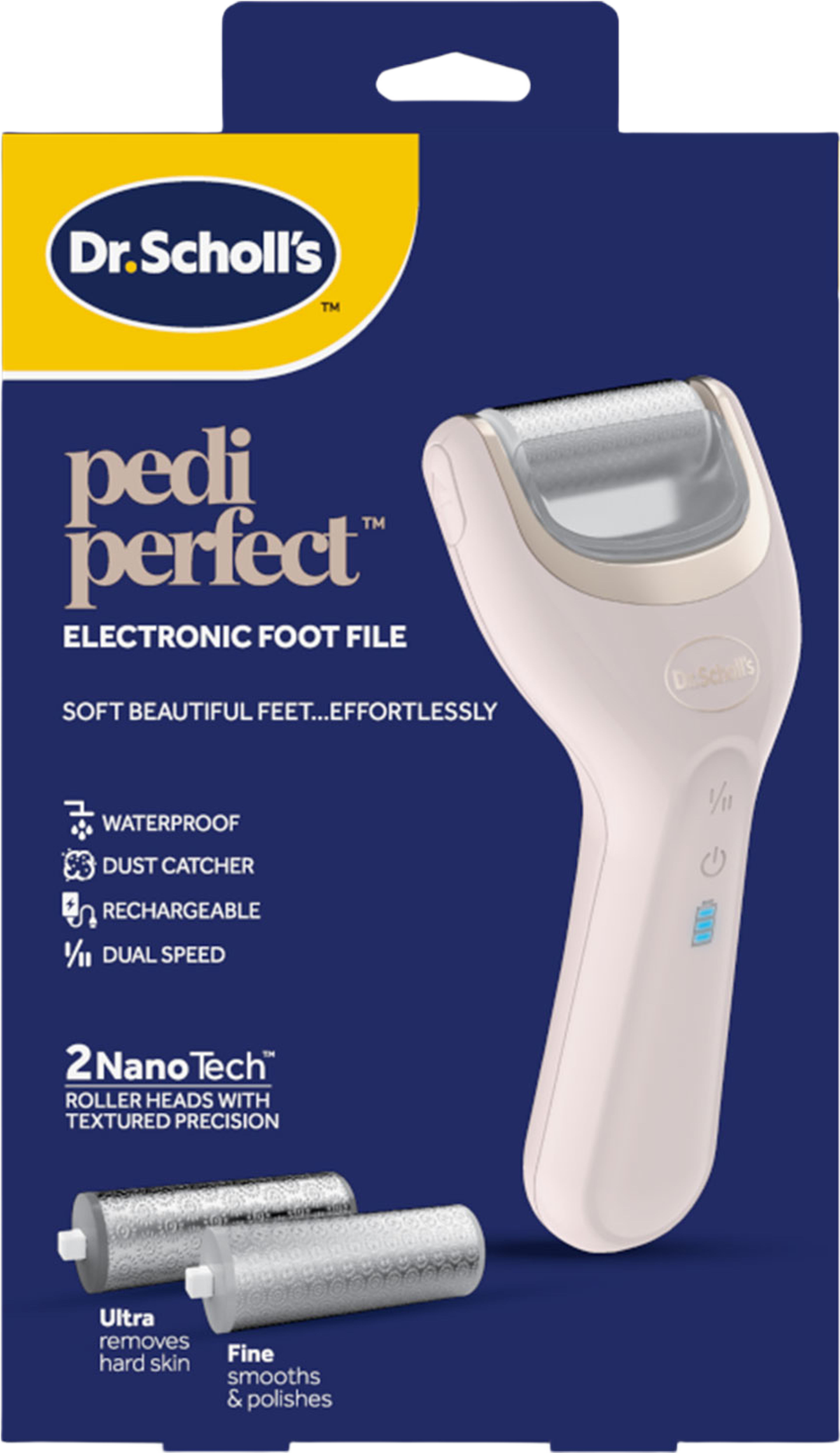SCHOLL Pedi Perfect Electronic Foot File, från Scholl. Klicka för att öppna bilden i stort format