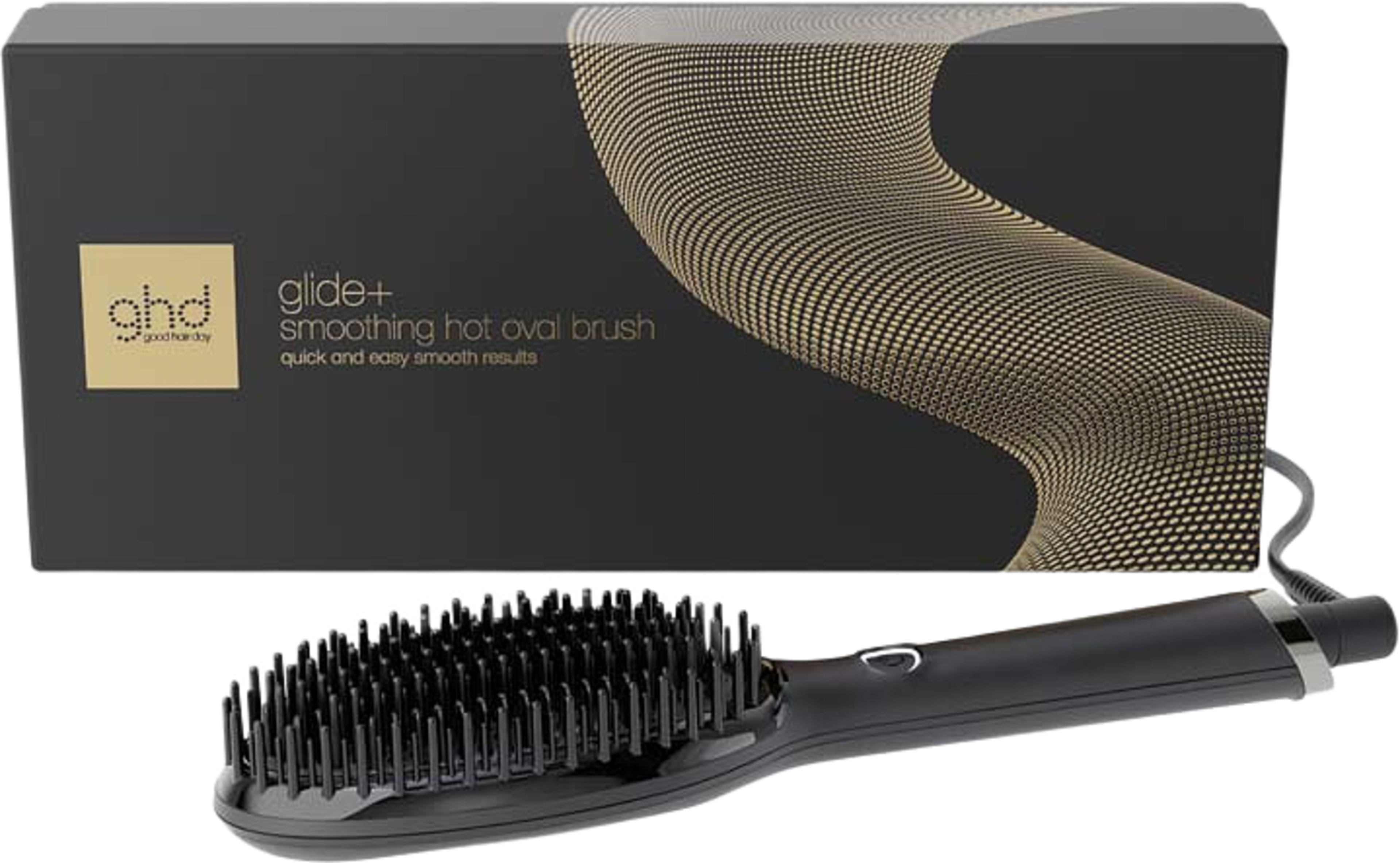 Glide+ Smoothing Hot Brush, från ghd. Klicka för att öppna bilden i stort format