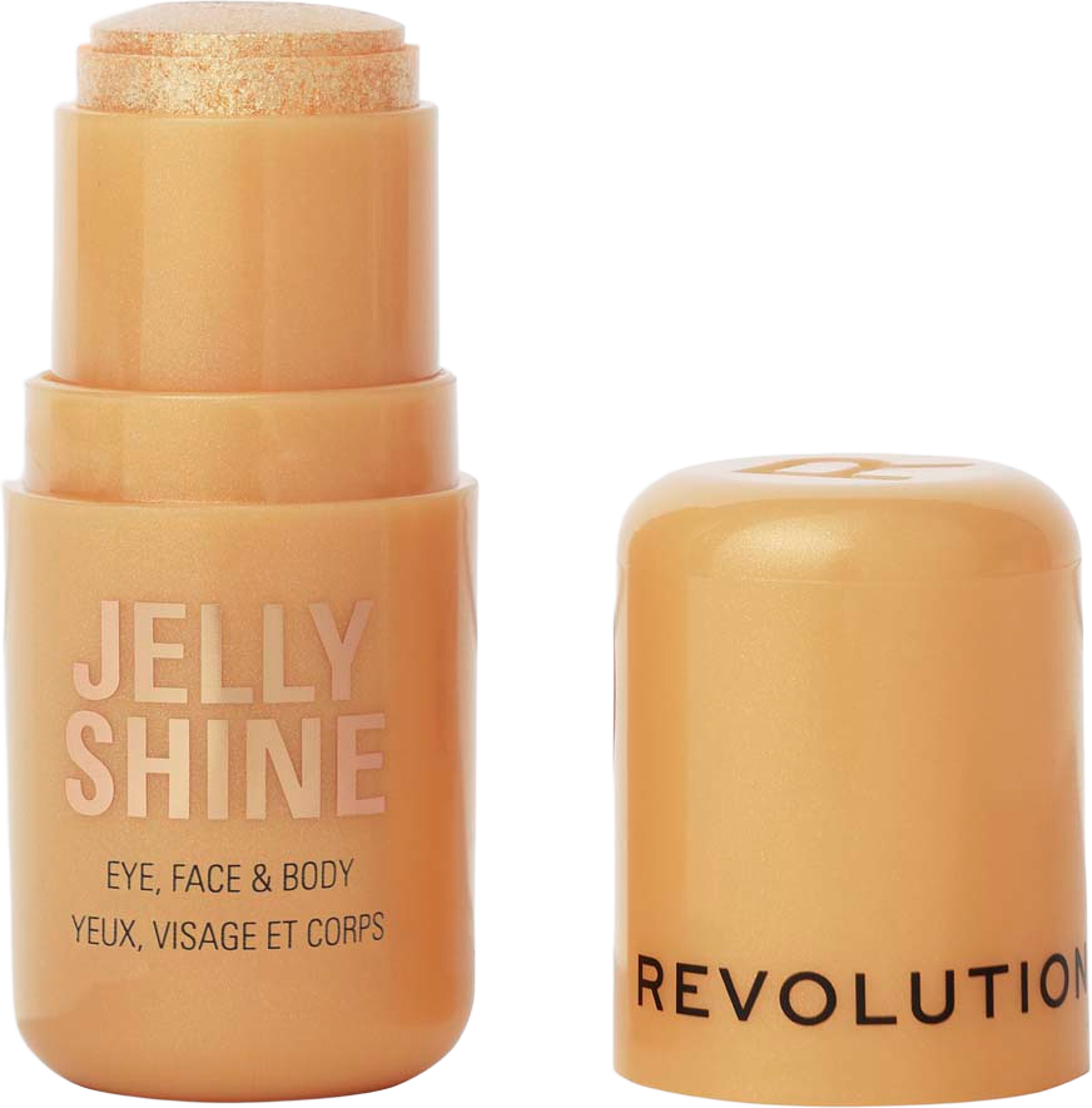 Jelly Shine Shadow and Highlight Stick, från Revolution, i färgen Gold. Klicka för att öppna bilden i stort format