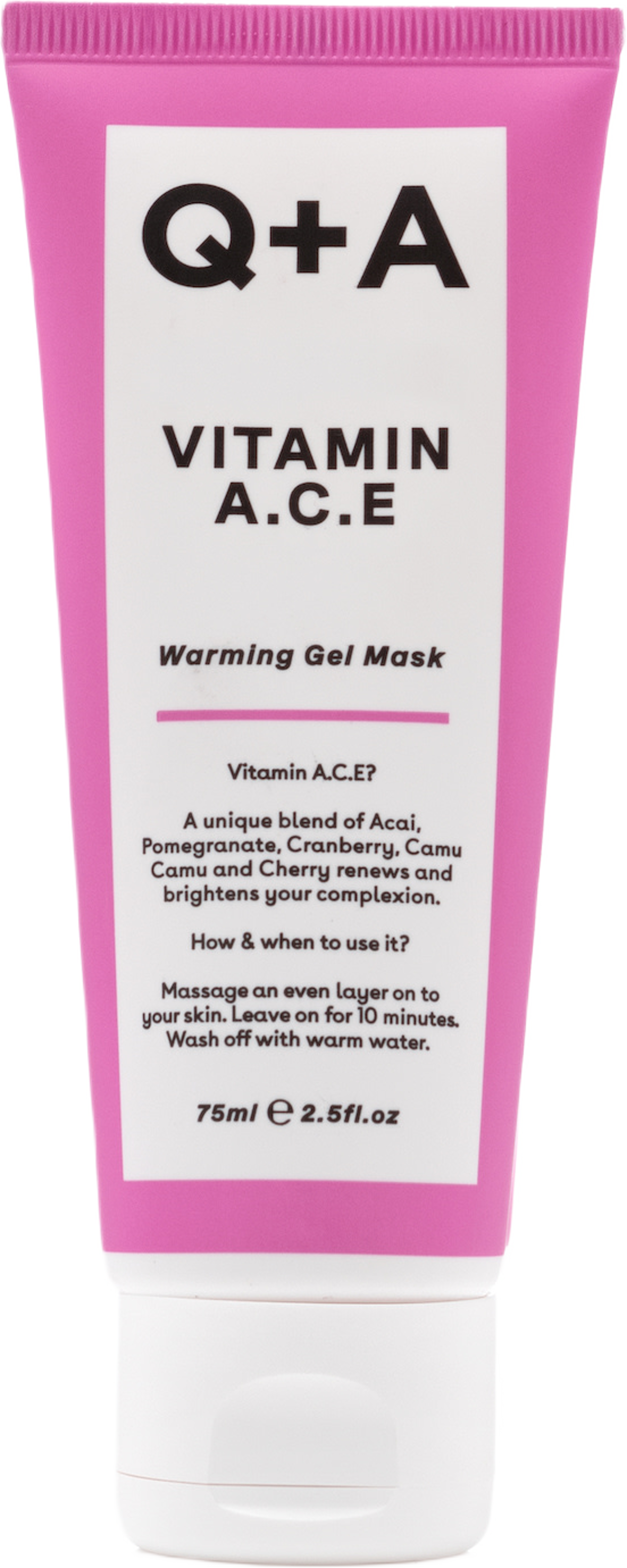 Vitamin A.C.E Face Mask, från Q+A. Klicka för att öppna bilden i stort format