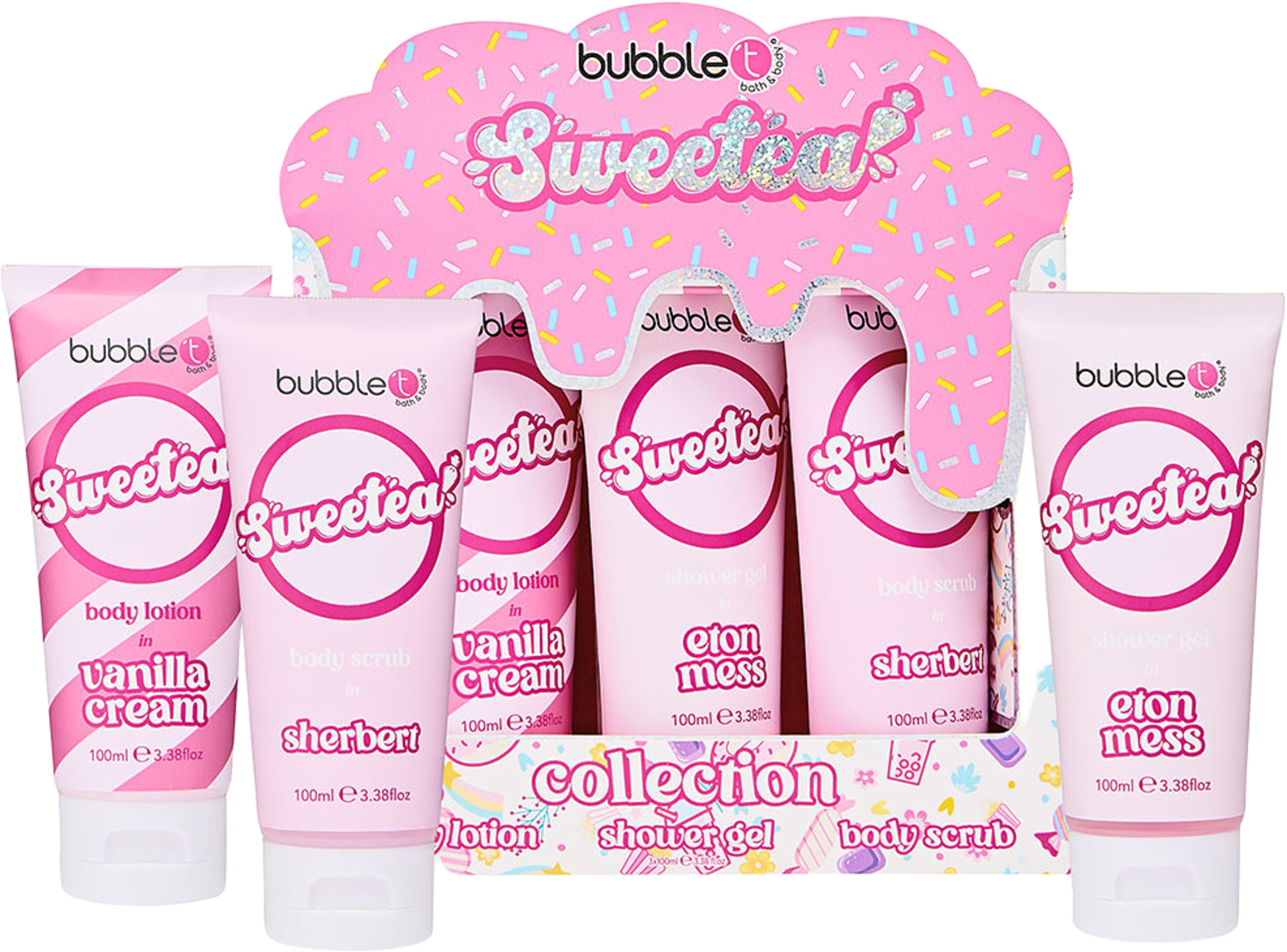 Sweetea Body Collection, från BubbleT. Klicka för att öppna bilden i stort format