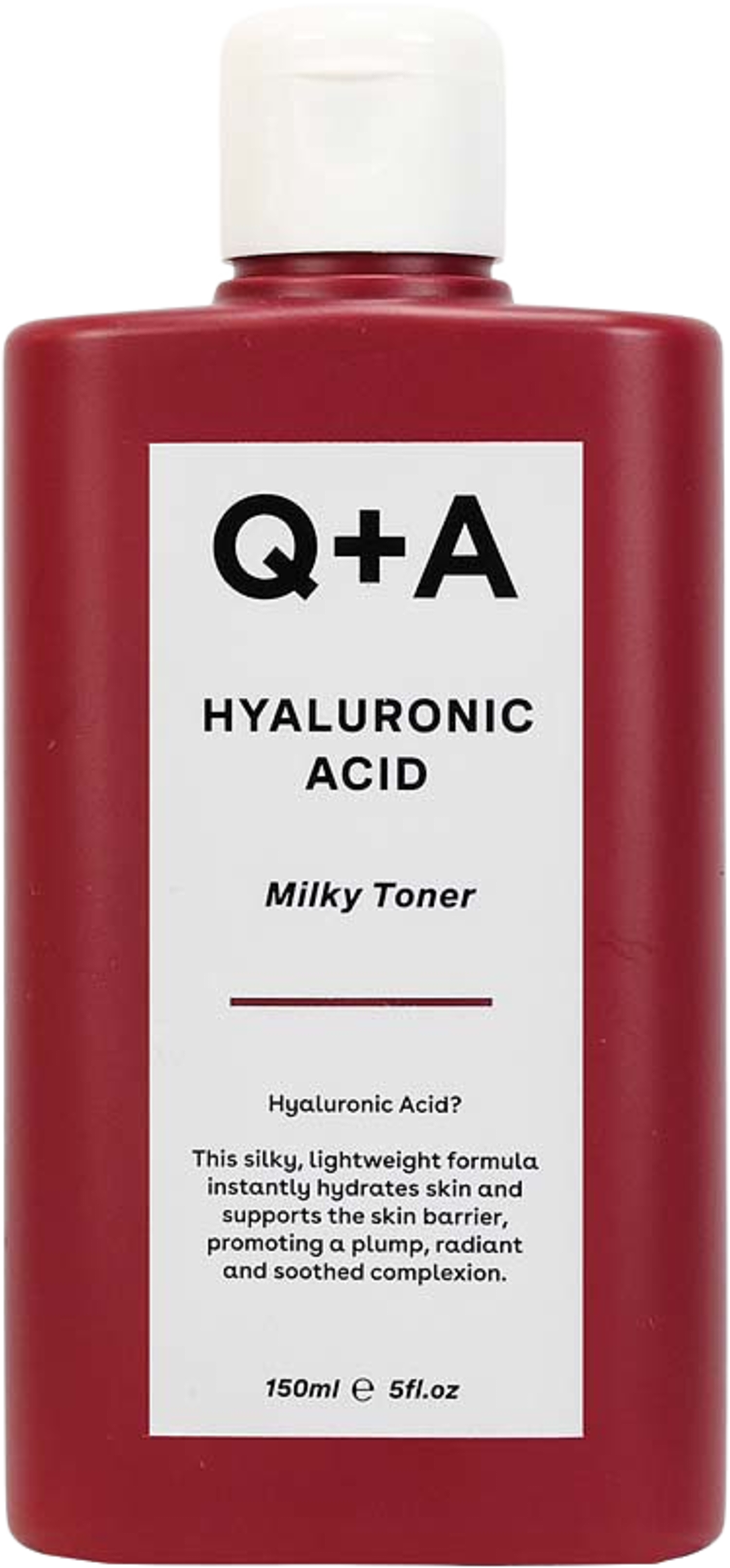 Hyaluronic Acid Milky Toner, från Q+A. Klicka för att öppna bilden i stort format