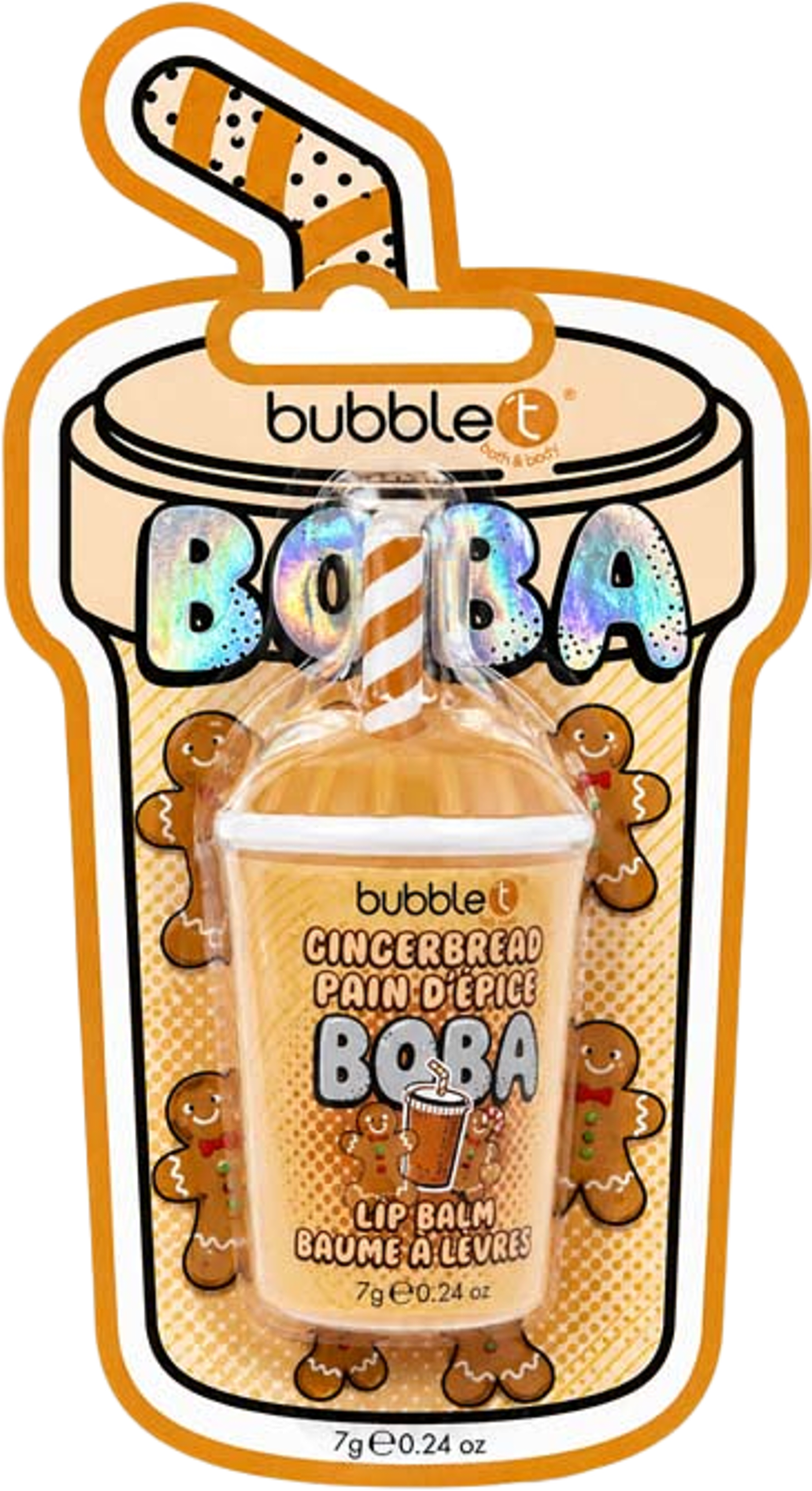 Boba Gingerbread Lip Balm, från BubbleT. Klicka för att öppna bilden i stort format