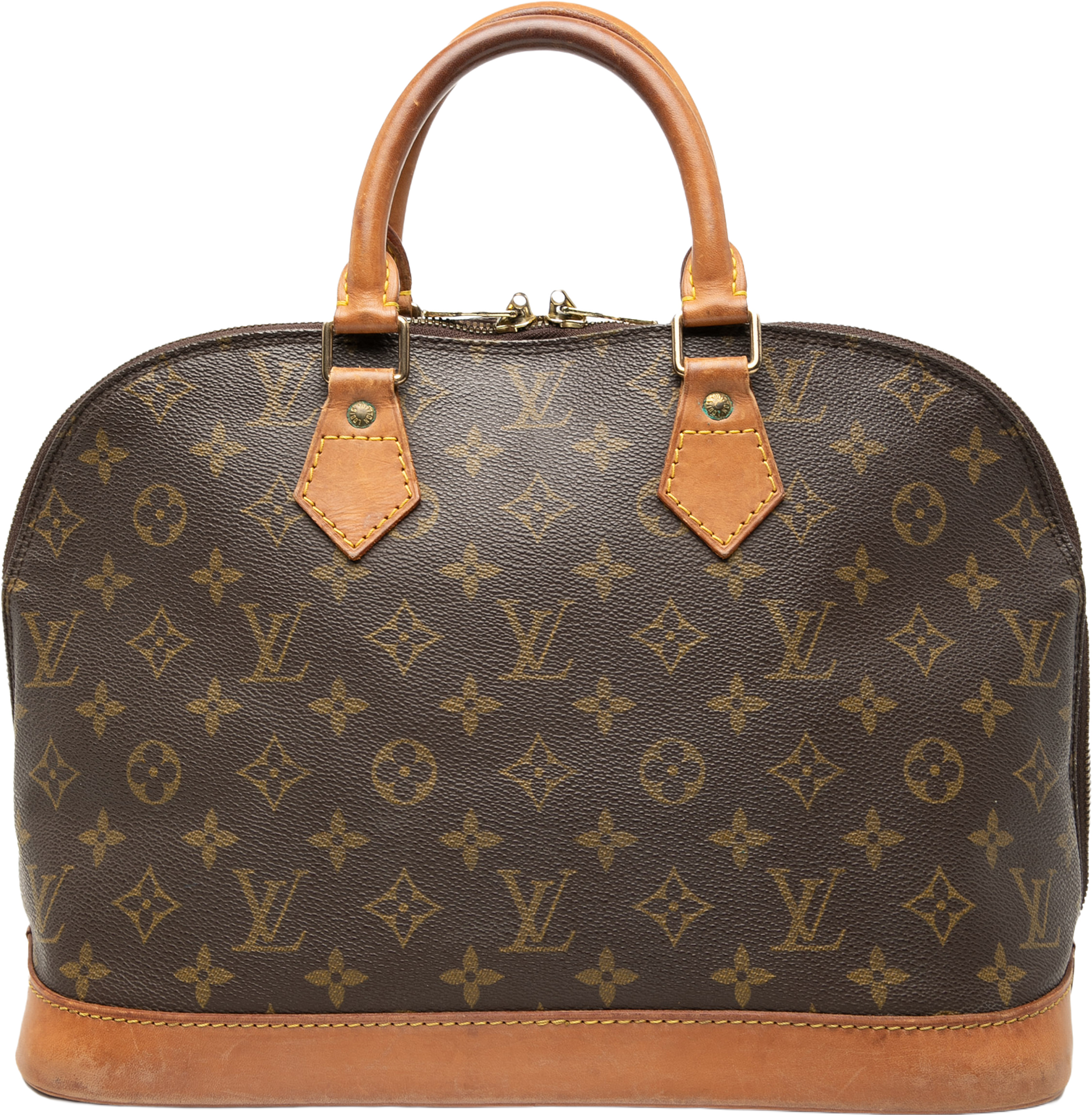 Louis Vuitton Monogram Alma Pm, från Luxclusif, i färgen brown. Klicka för att öppna bilden i stort format