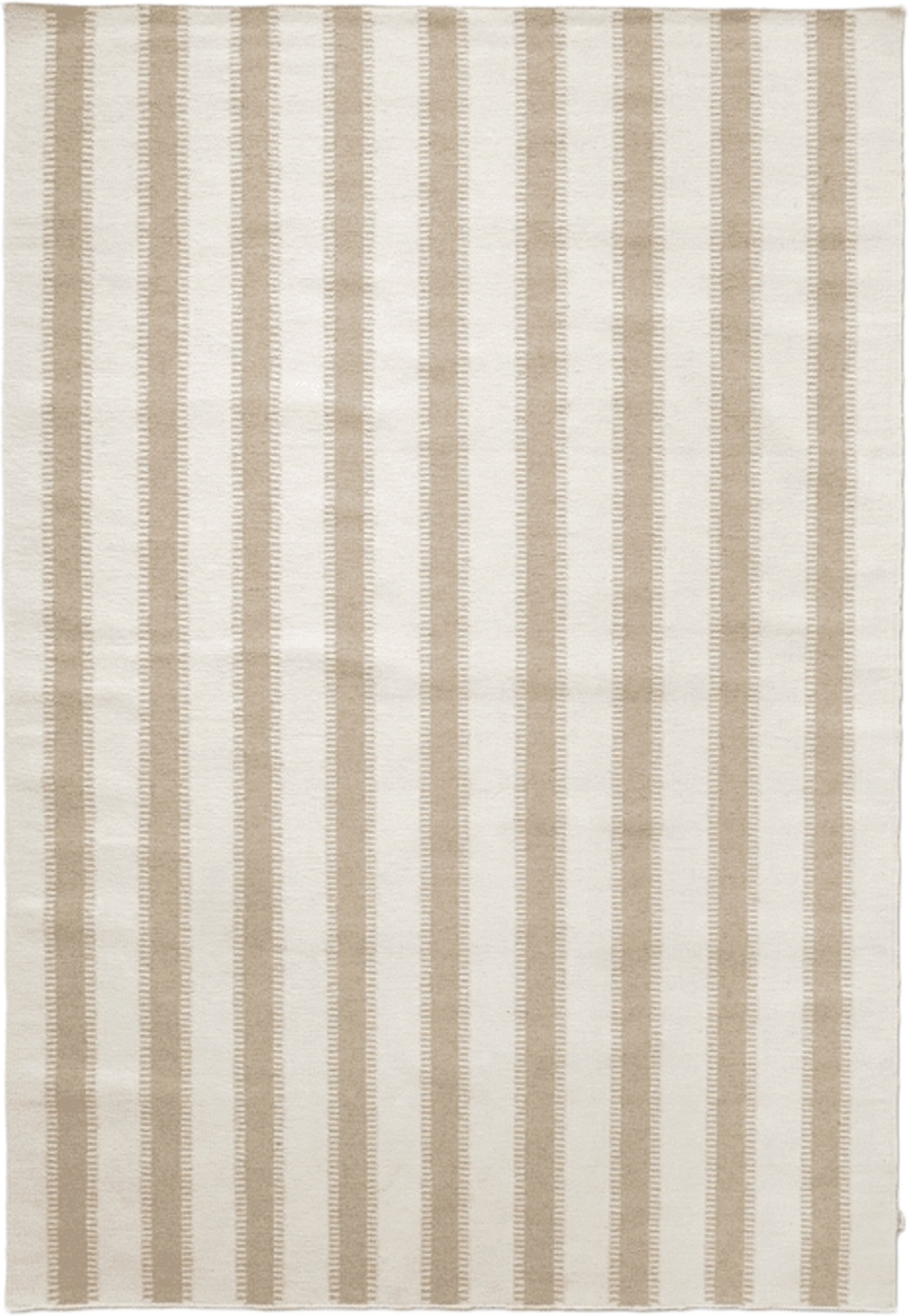 Matta Stripes, från Classic Collection, i färgen off-white/natur. Klicka för att öppna bilden i stort format