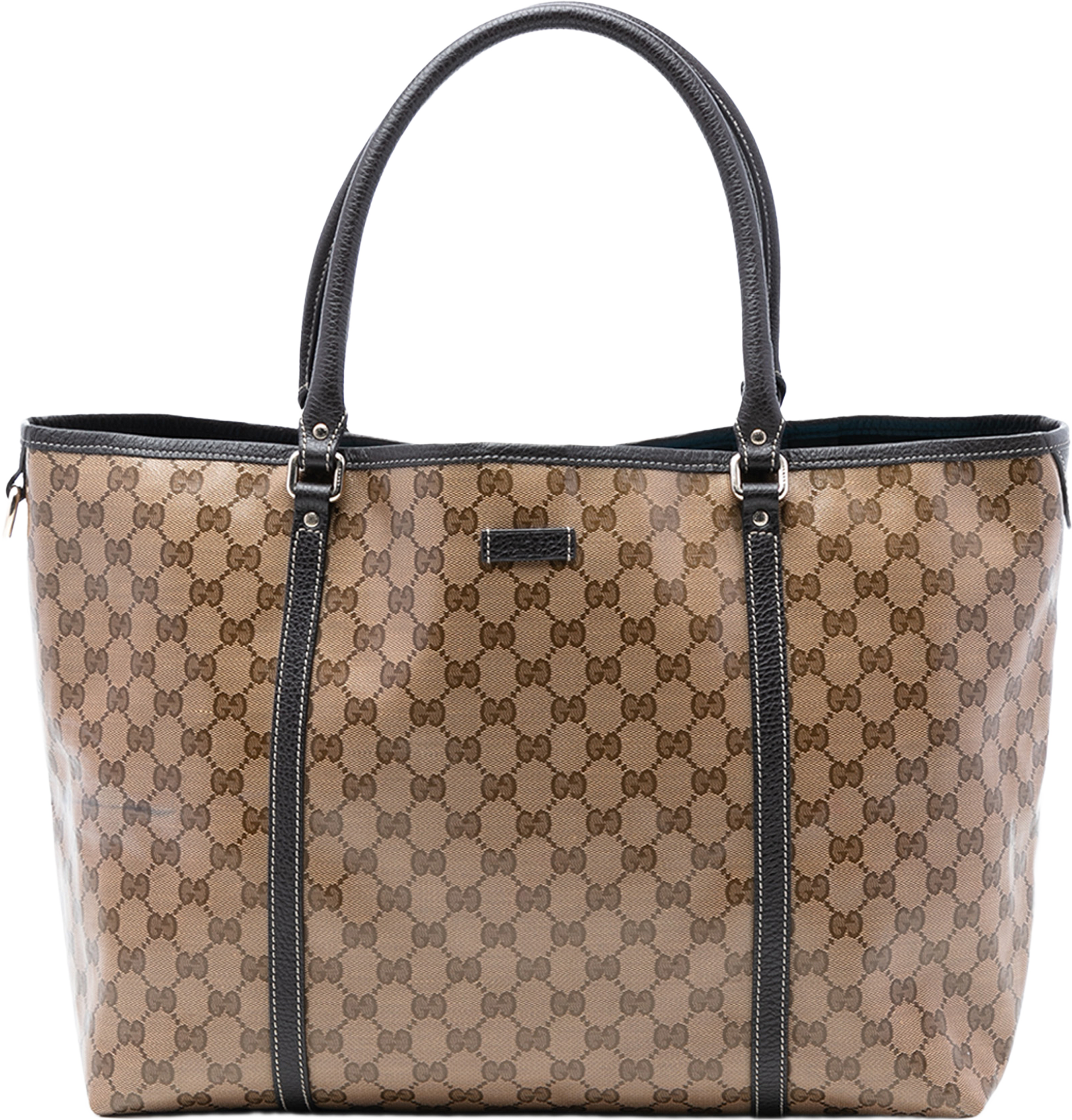 Gucci Gg Crystal Joy Tote, från Luxclusif, i färgen beige. Klicka för att öppna bilden i stort format