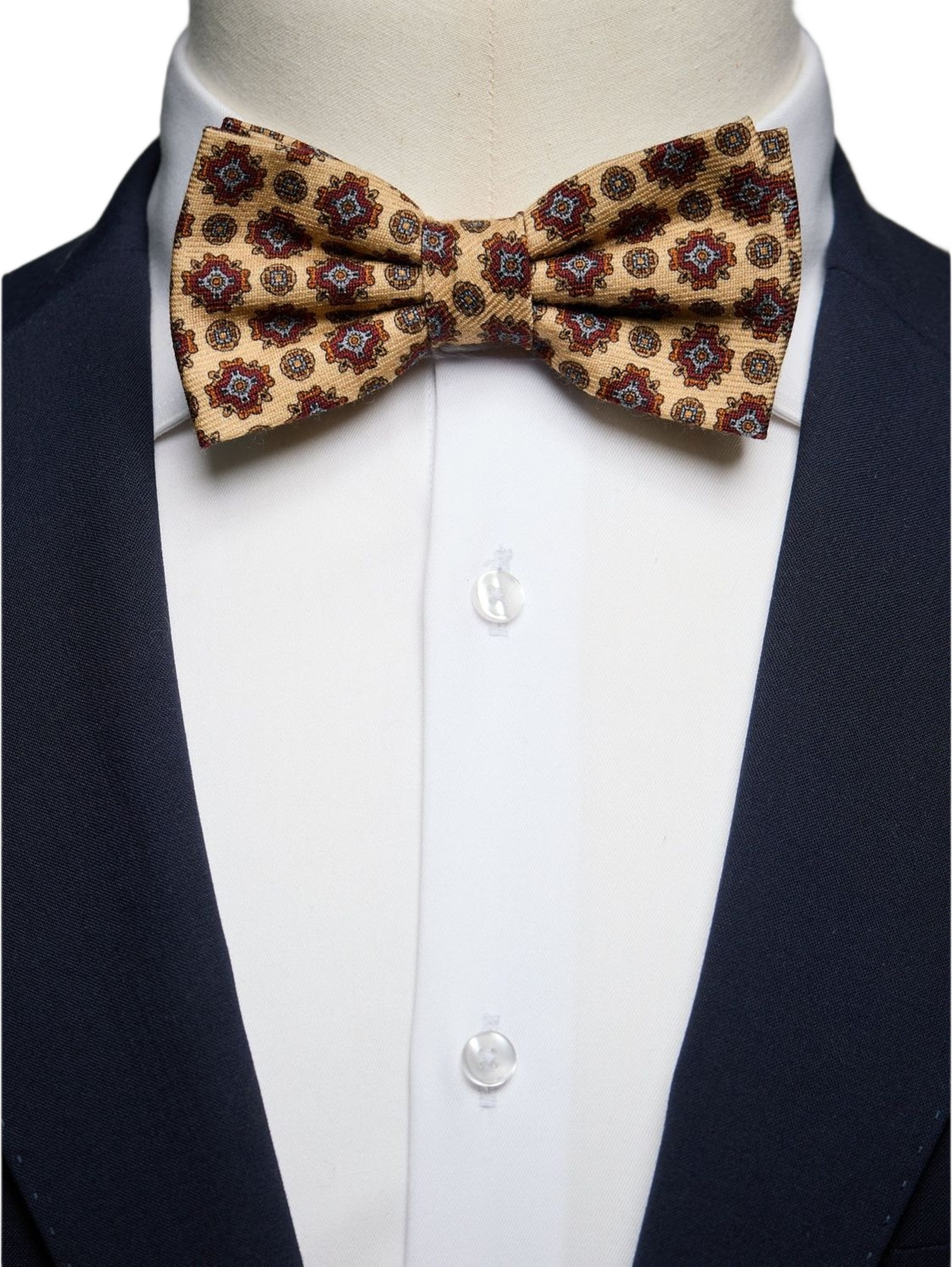 Bow Tie Wool Geometric