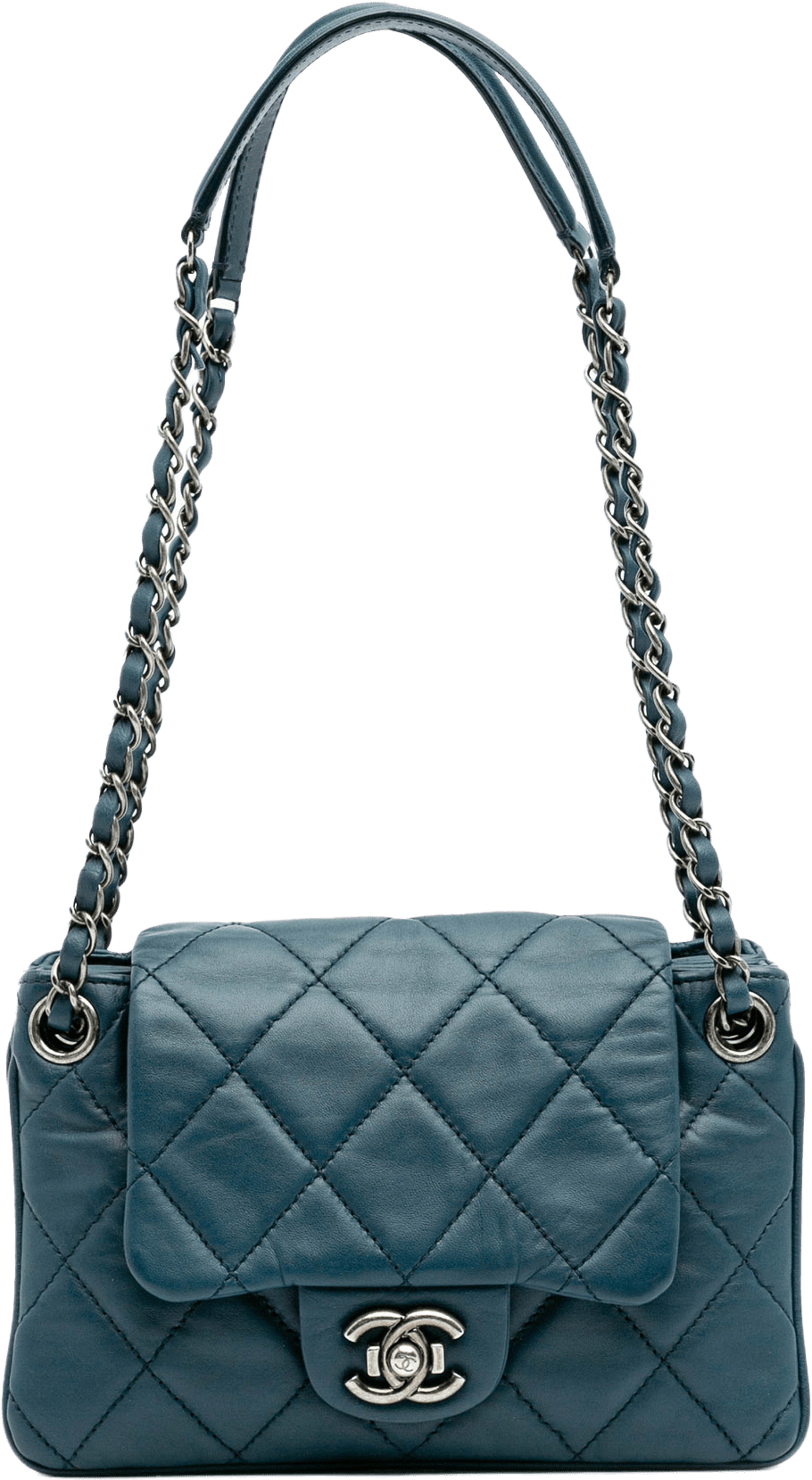 Chanel Quilted Lambskin Accordion Flap