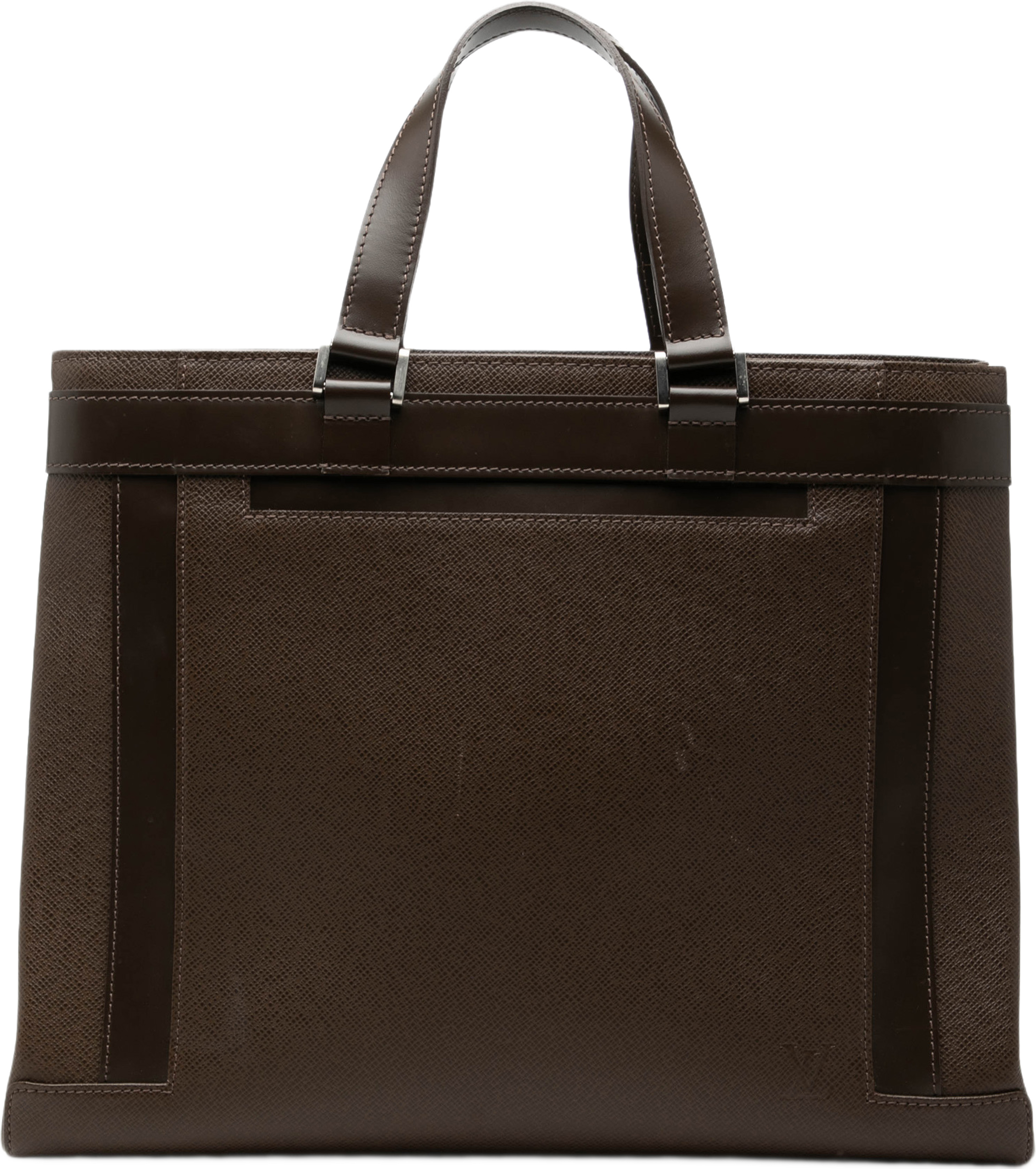 Louis Vuitton Taiga Kasbek Pm, från Luxclusif, i färgen brun. Klicka för att öppna bilden i stort format