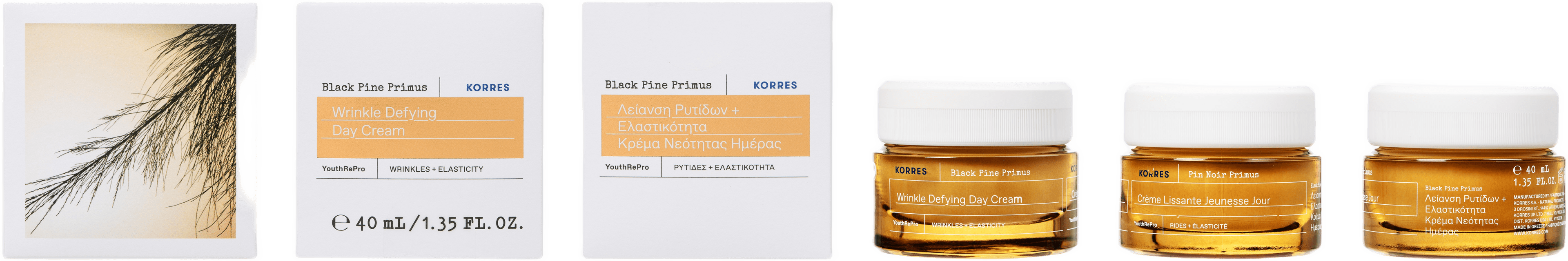 Black Pine Primus Wrinkle Defying Day Cream, från Korres.