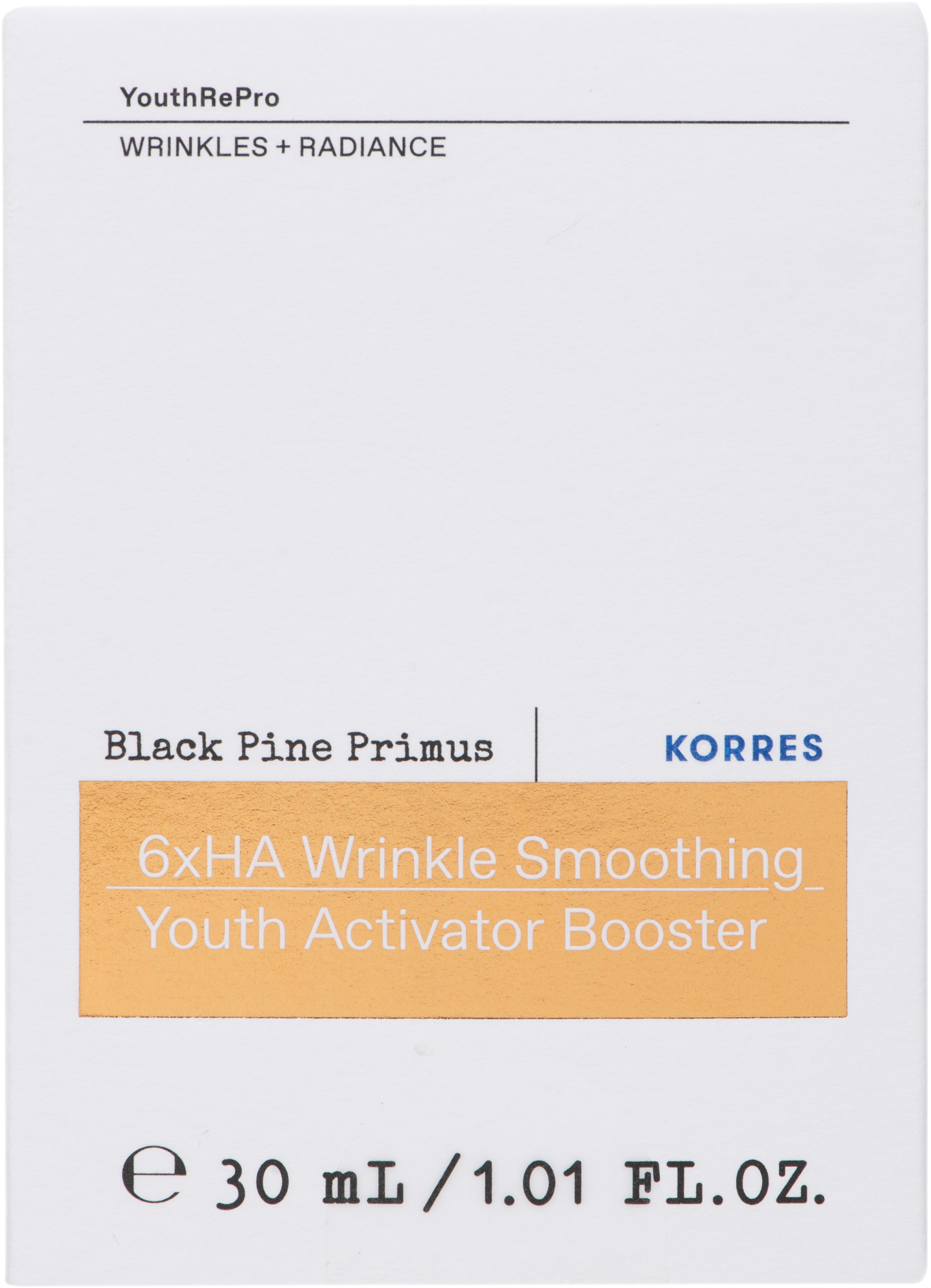 Black Pine Primus 6xHA Wrinkle Smoothing Youth Activator Booster Serum, från Korres.