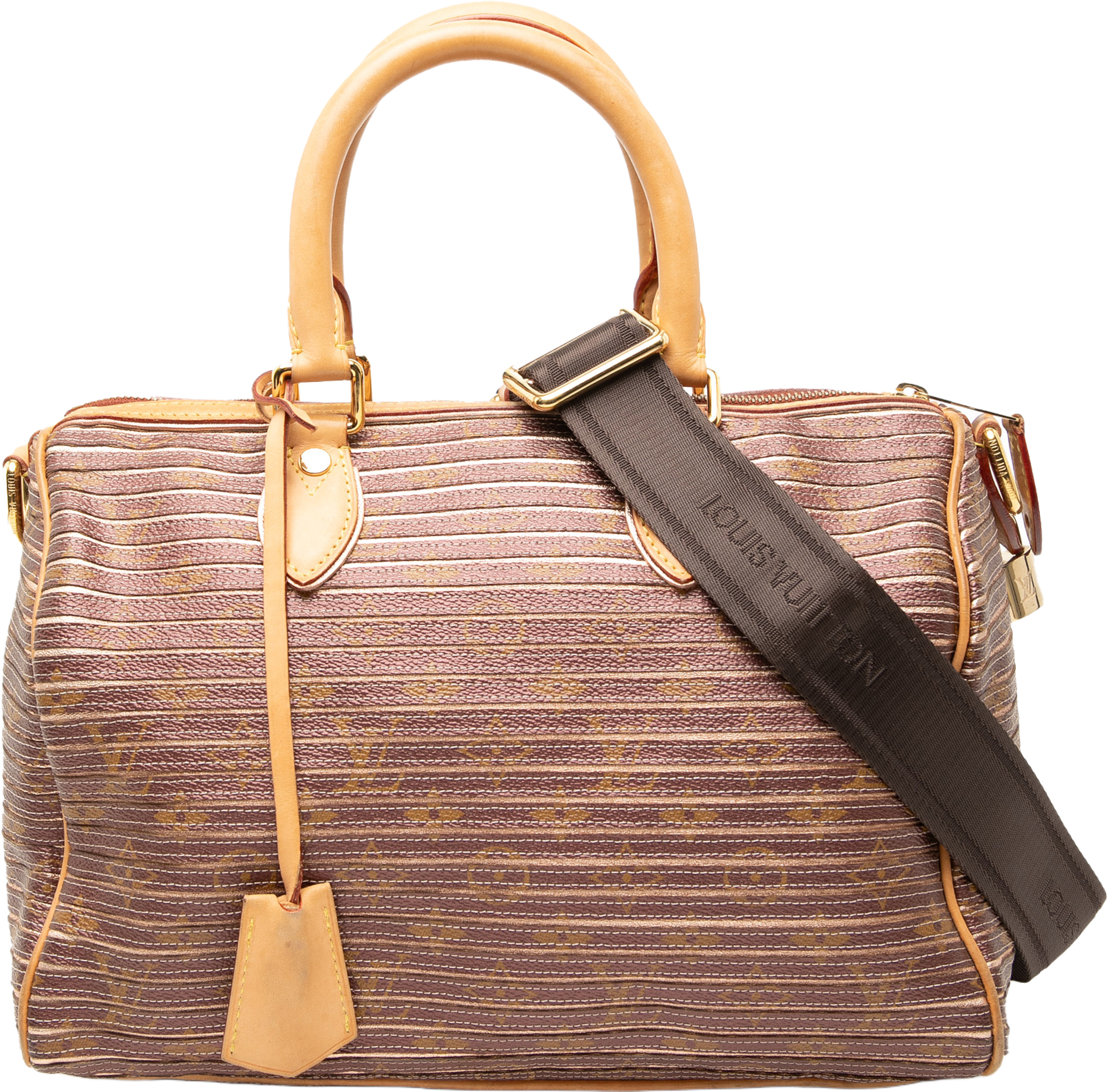 Louis Vuitton Monogram Eden Speedy Bandouliere 30, från Luxclusif, i färgen brown. Klicka för att öppna bilden i stort format