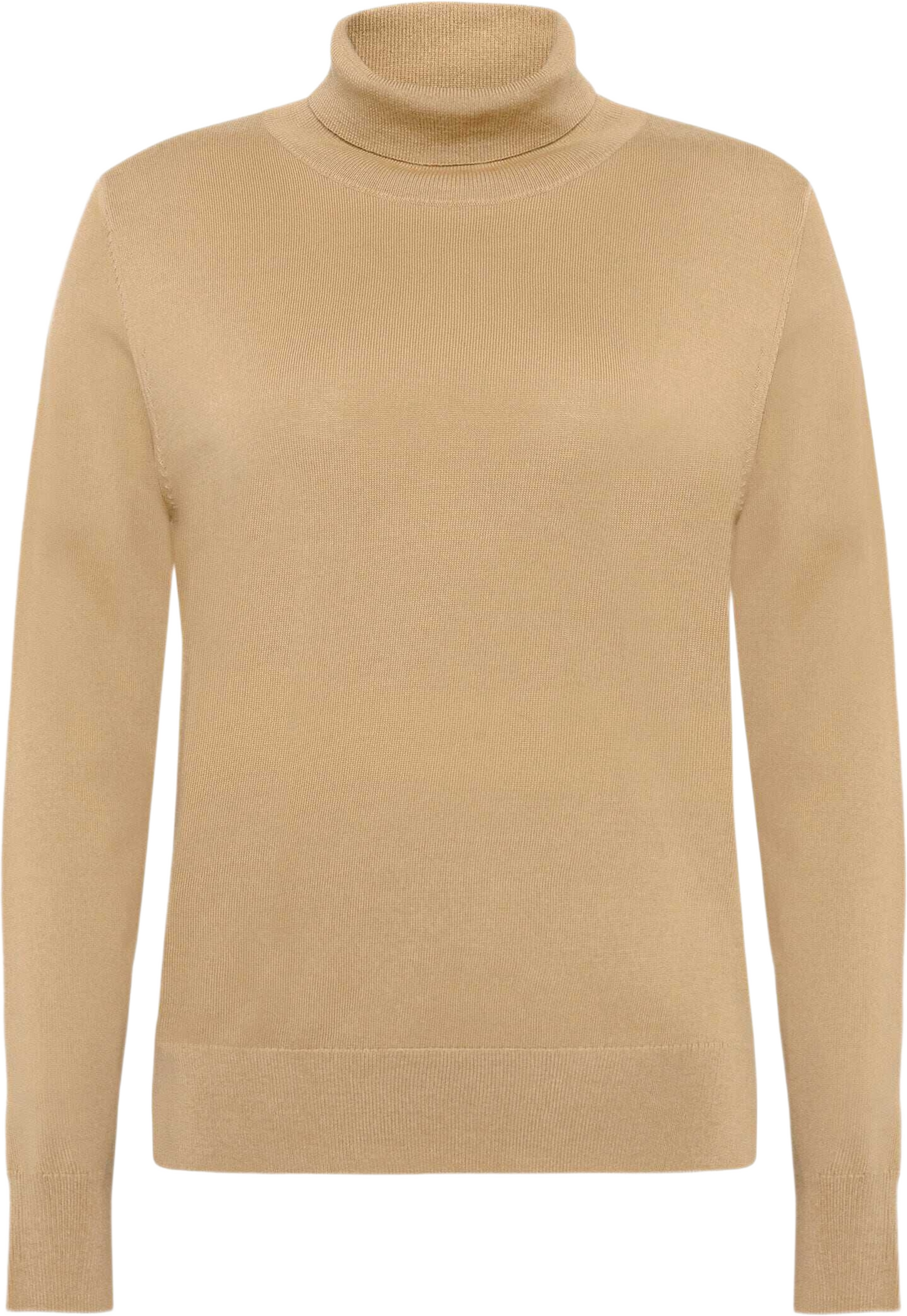 Siri Merino Turtleneck, från Newhouse, i färgen beige. Klicka för att öppna bilden i stort format