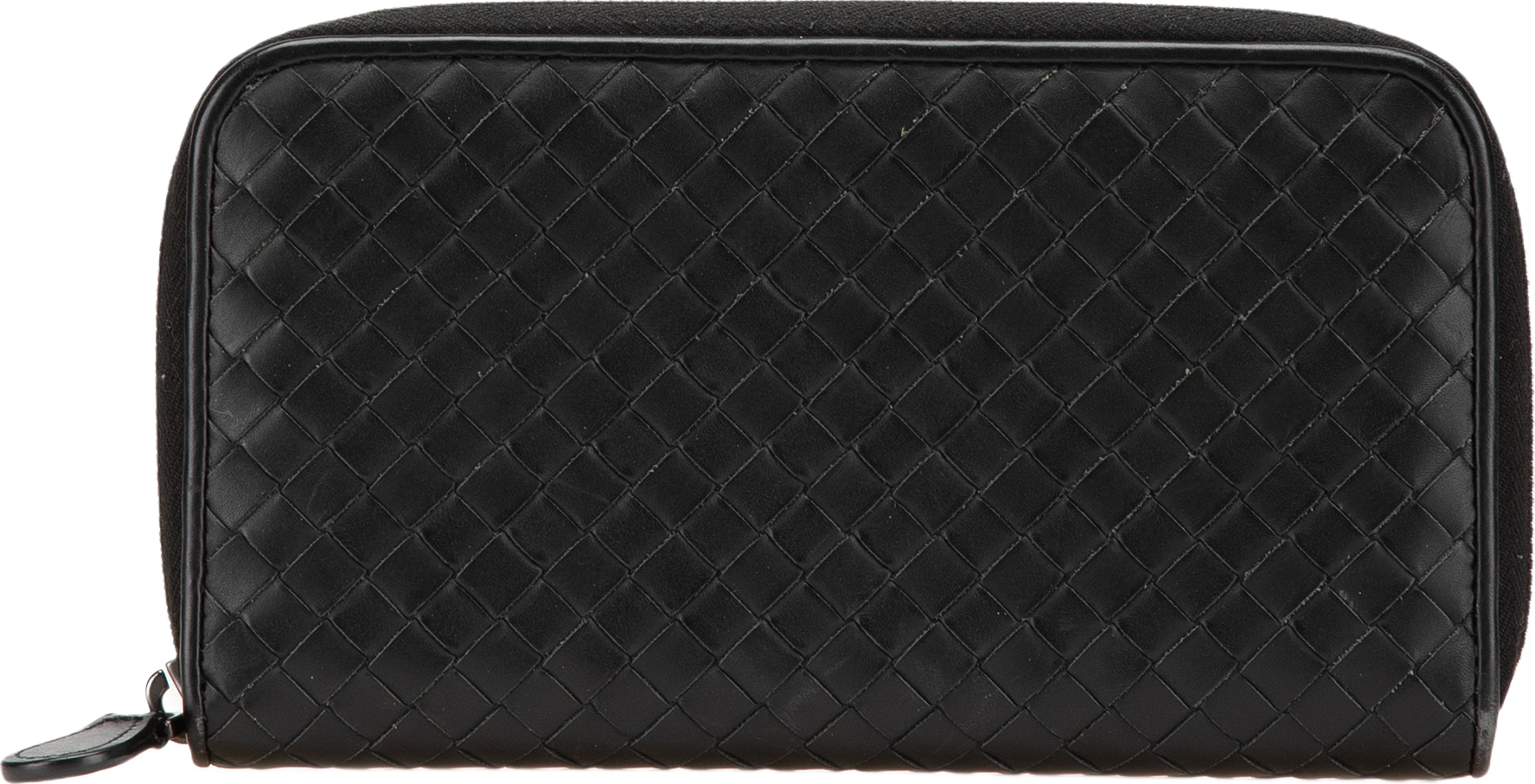 Bottega Veneta Nappa Intrecciato Zip Around Long Wallet