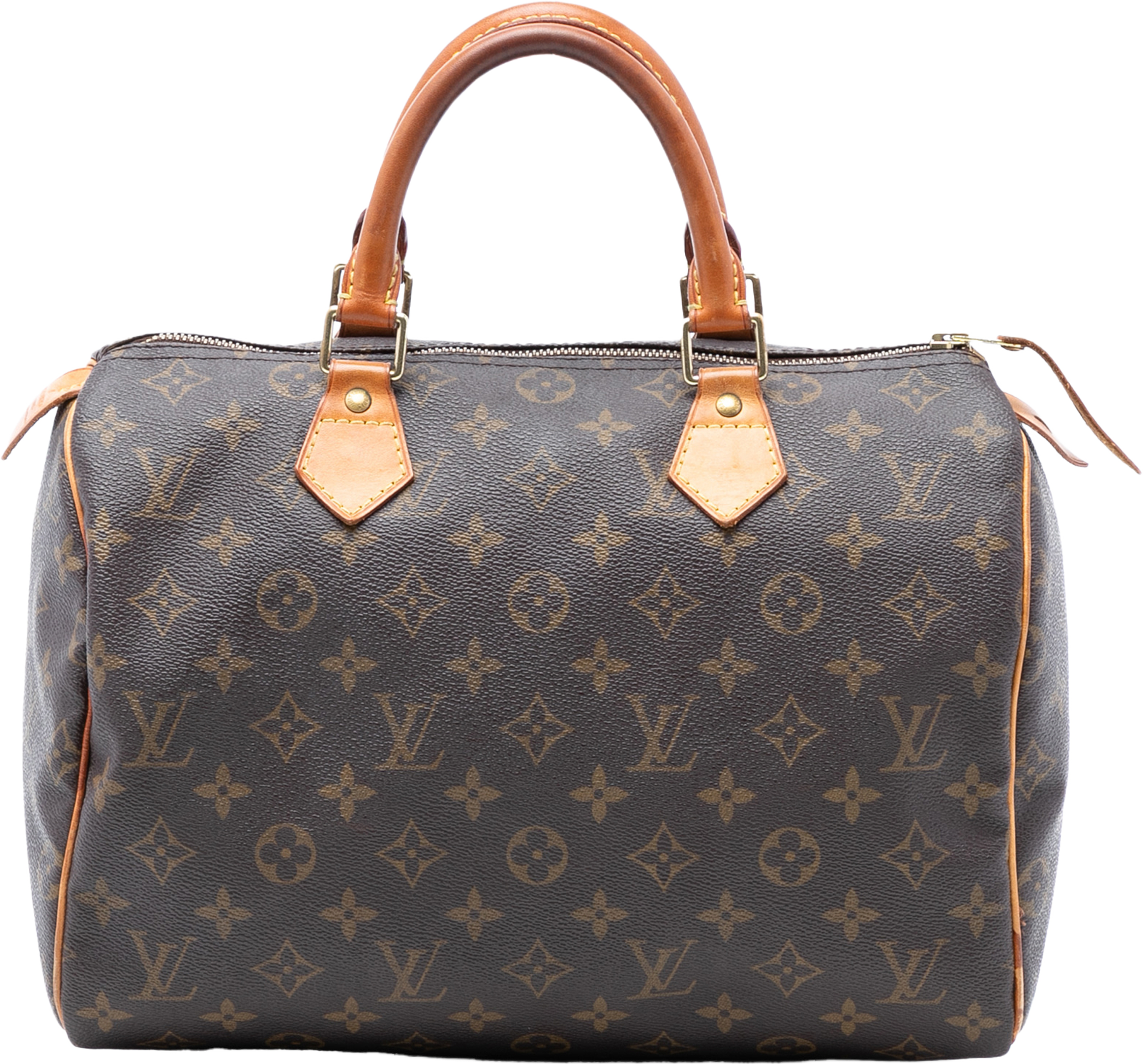 Louis Vuitton Monogram Speedy 30, från Luxclusif, i färgen brown. Klicka för att öppna bilden i stort format