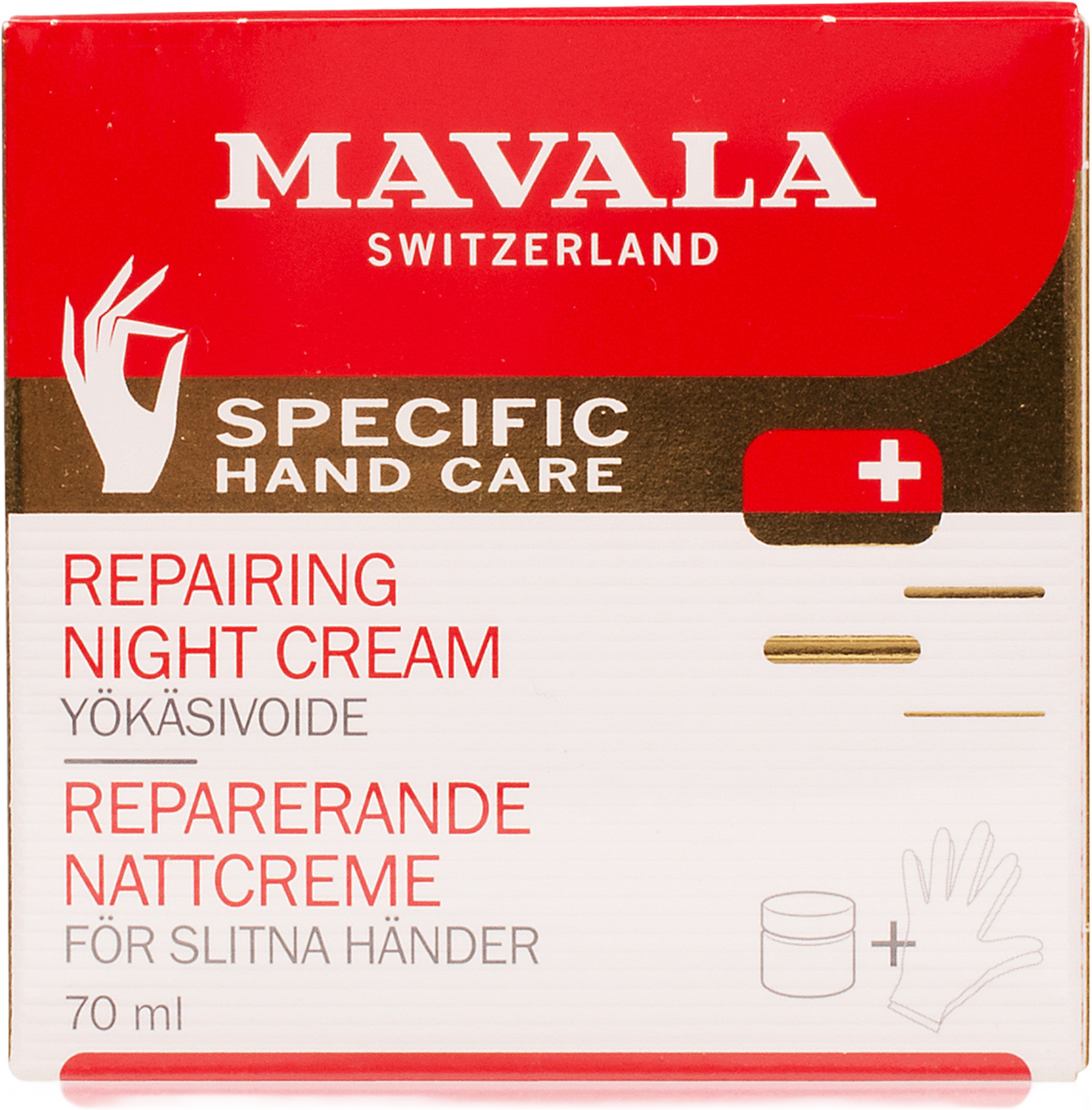Nattcreme för händer, 70 ml
