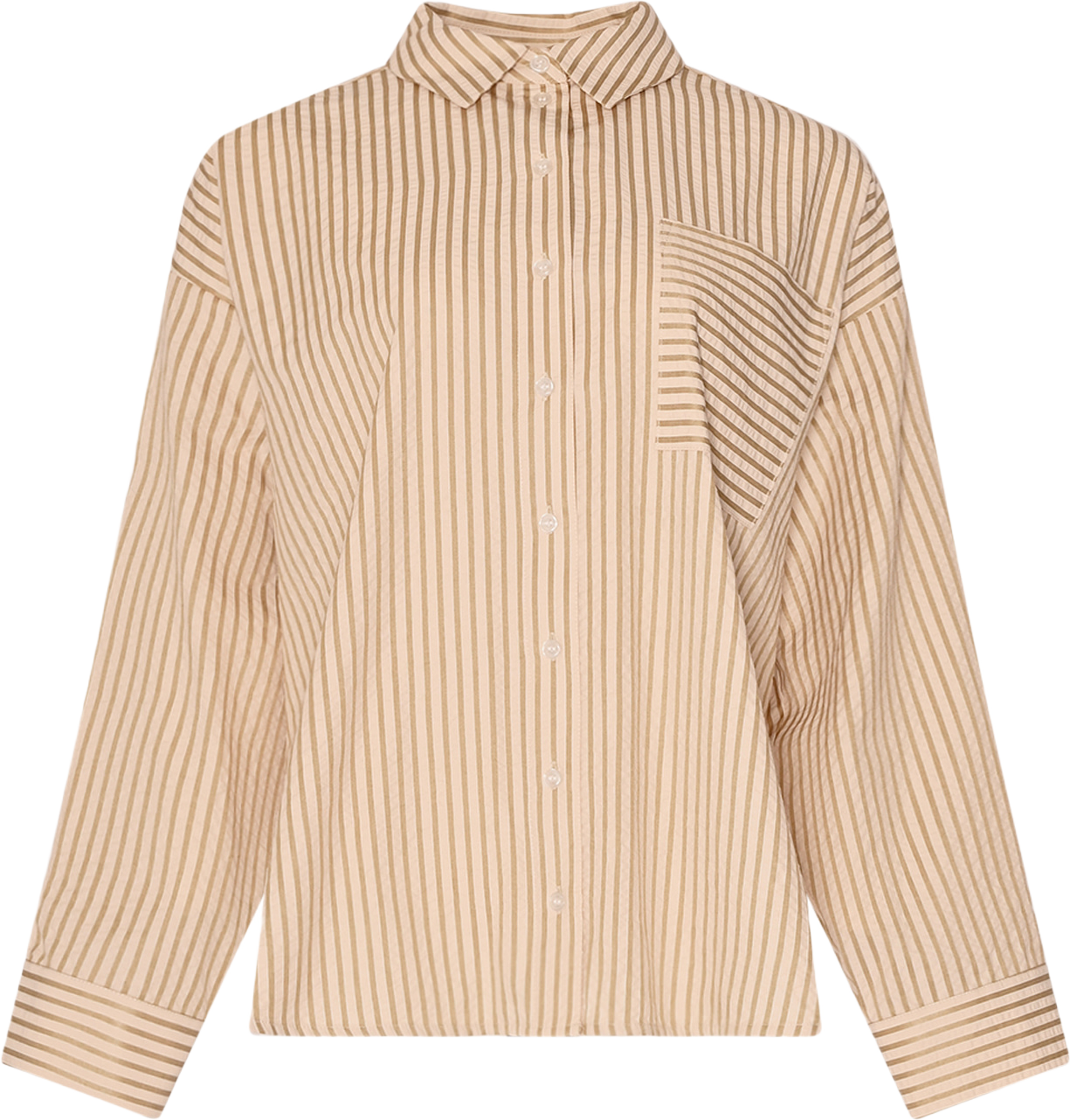 Cara Shirt - Sand Stripe