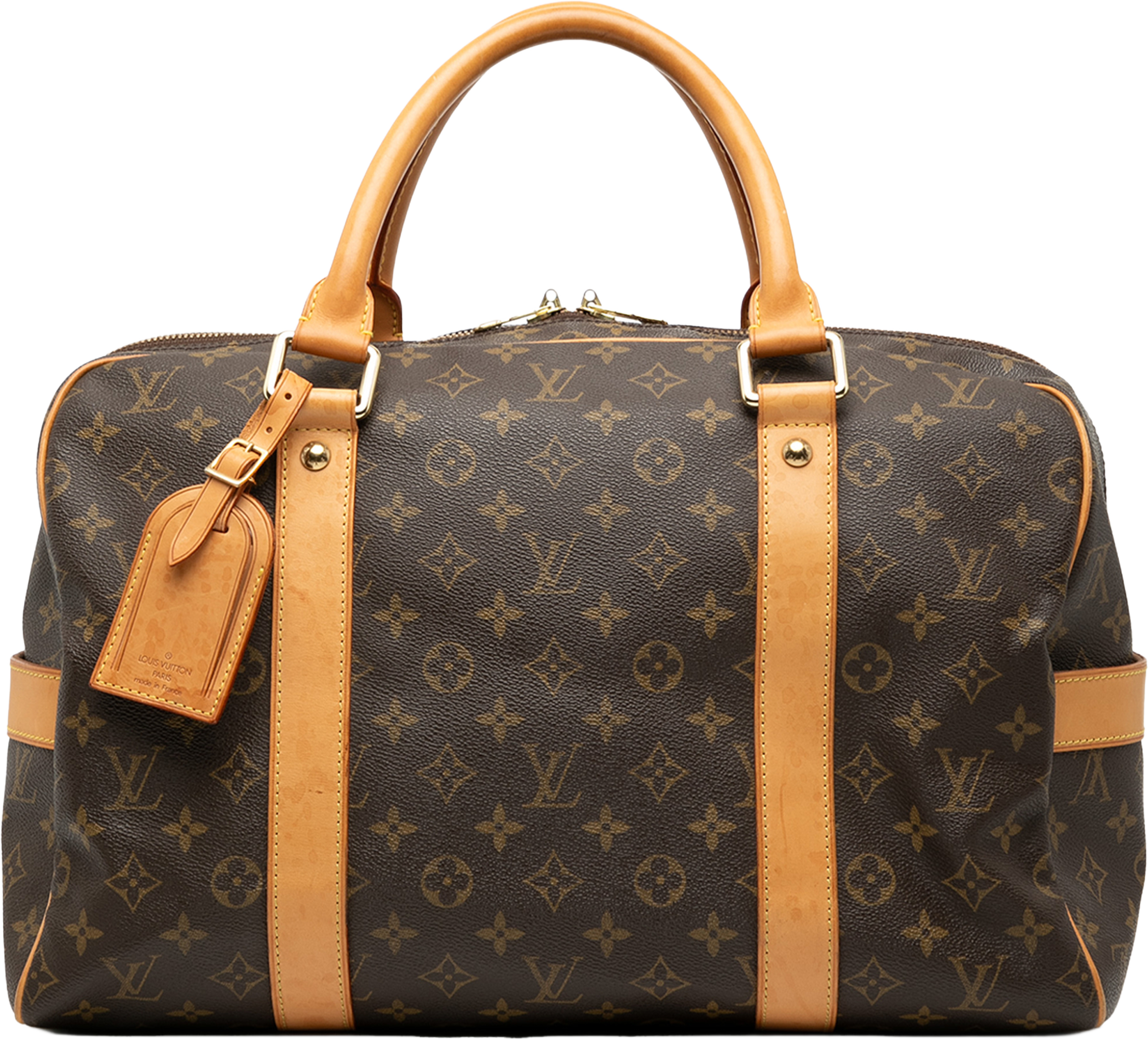 Louis Vuitton Monogram Carryall, från Luxclusif, i färgen brown. Klicka för att öppna bilden i stort format