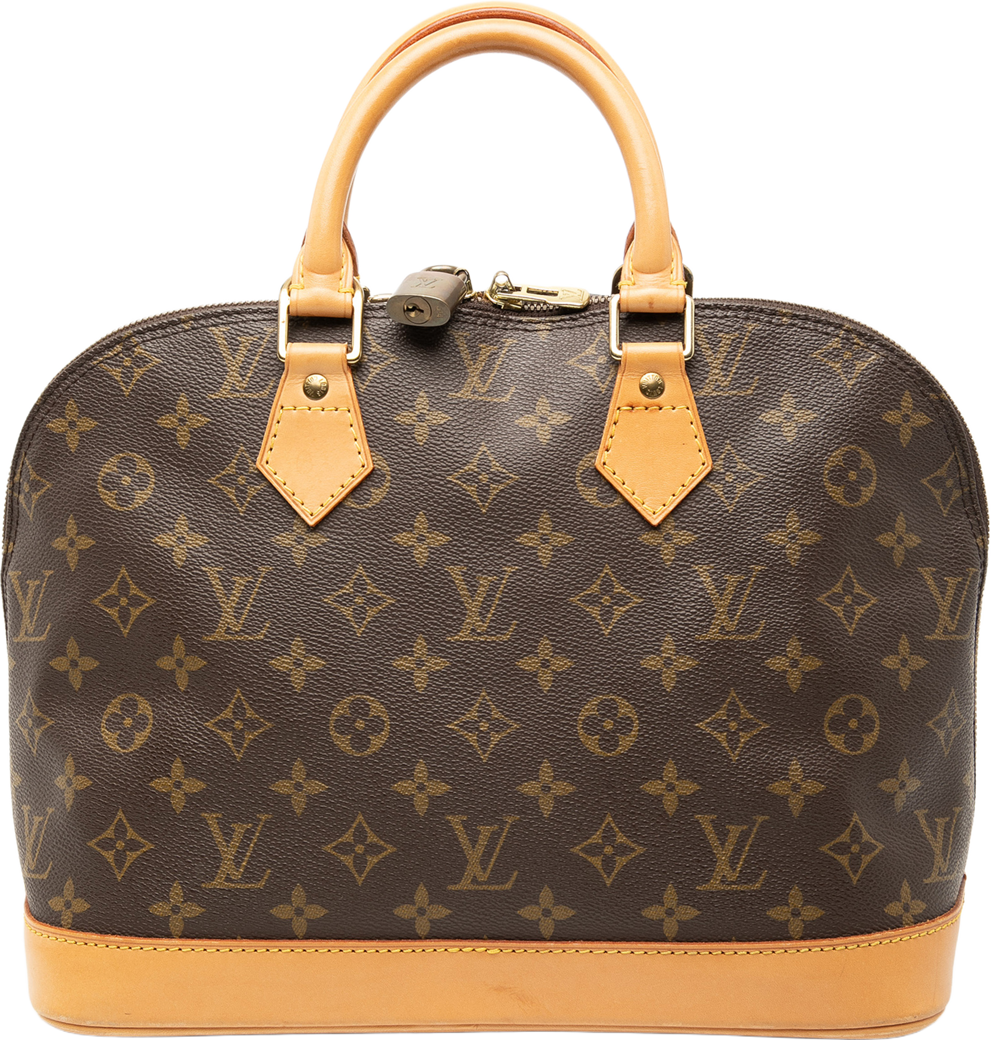 Louis Vuitton Monogram Alma Pm, från Luxclusif, i färgen brown. Klicka för att öppna bilden i stort format