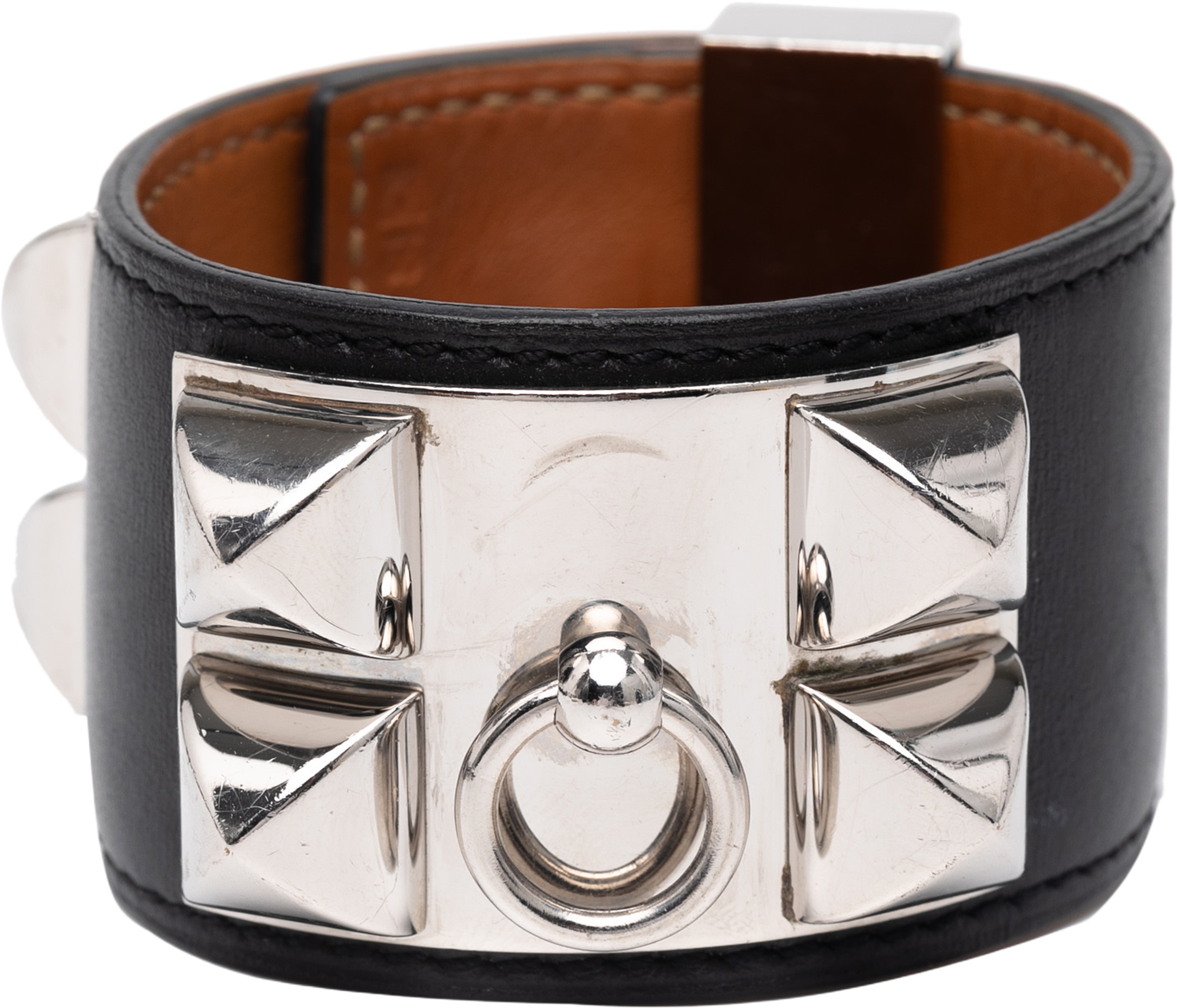 Hermès Swift Collier De Chien Bracelet S, från Luxclusif, i färgen black. Klicka för att öppna bilden i stort format