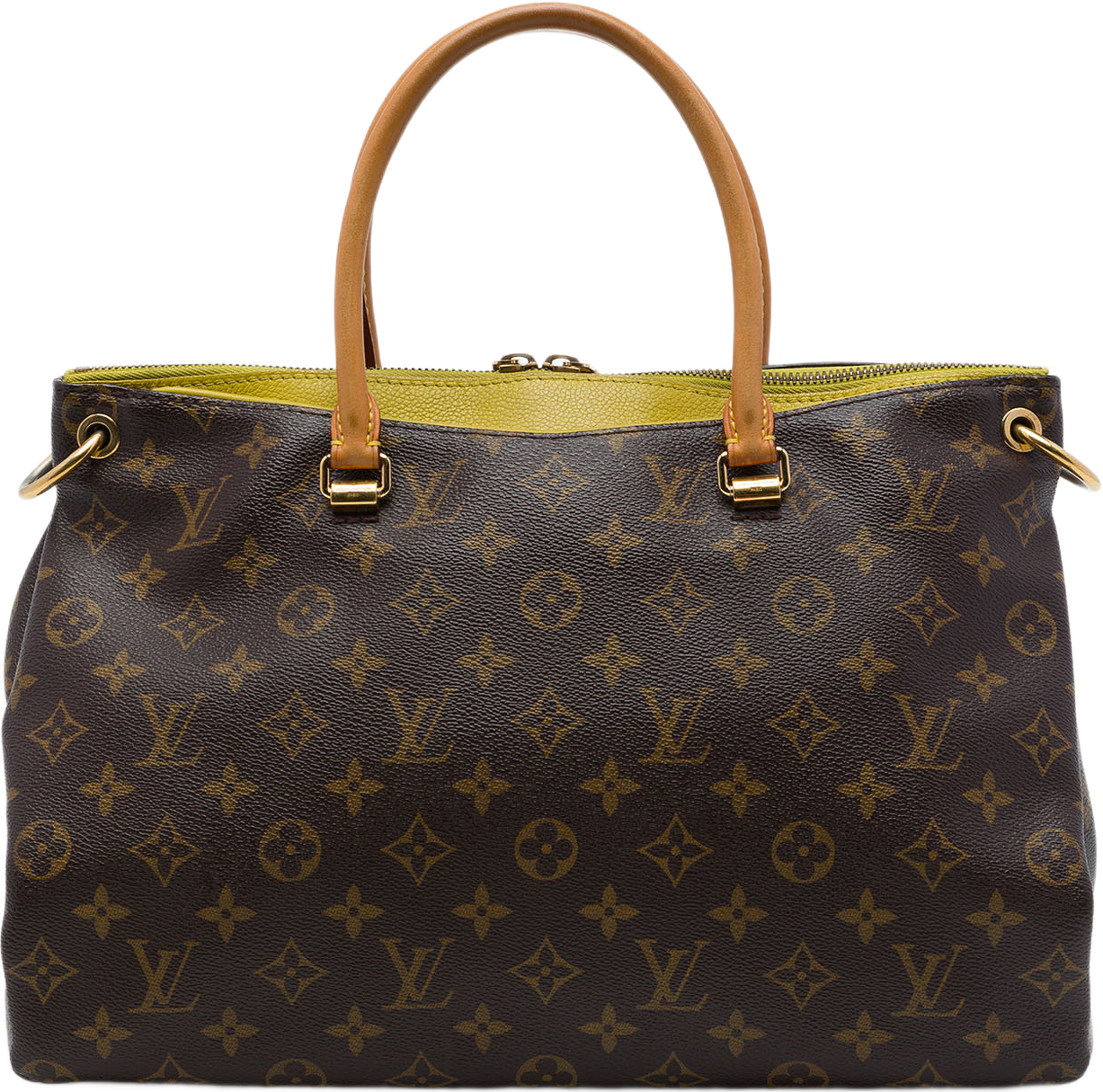 Louis Vuitton Monogram Pallas Mm, från Luxclusif, i färgen brun. Klicka för att öppna bilden i stort format